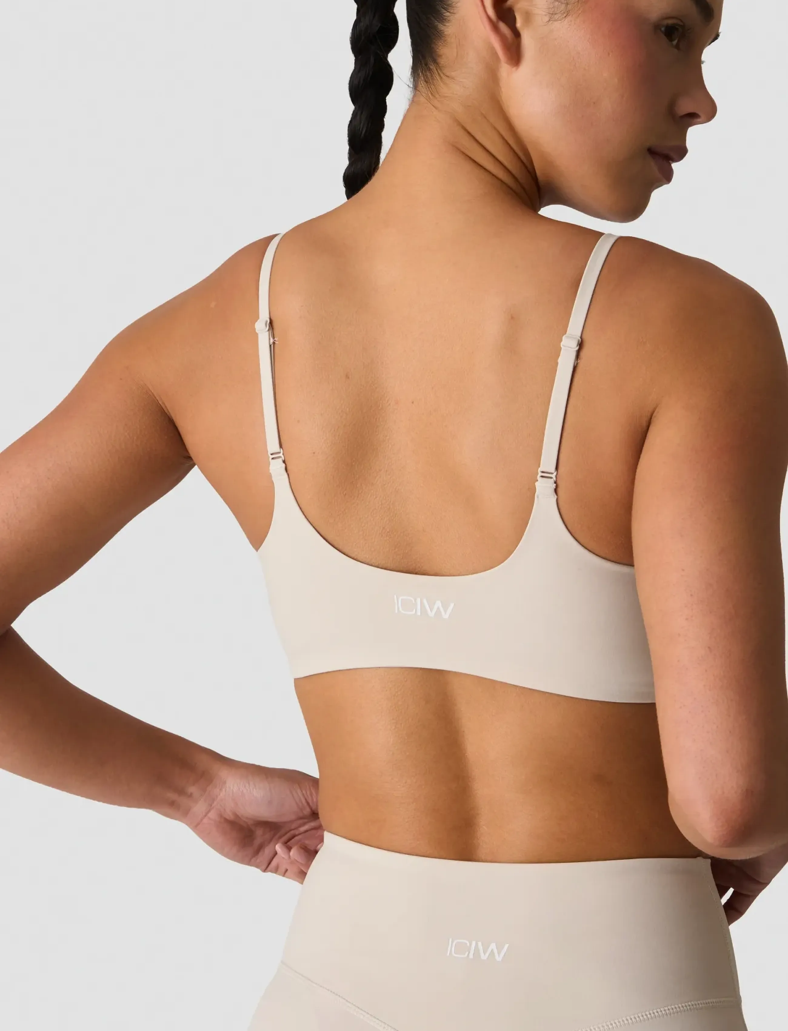 ICANIWILL - Nimble Moulded Sports Bra W - sports-bh'er - stone grey - 3