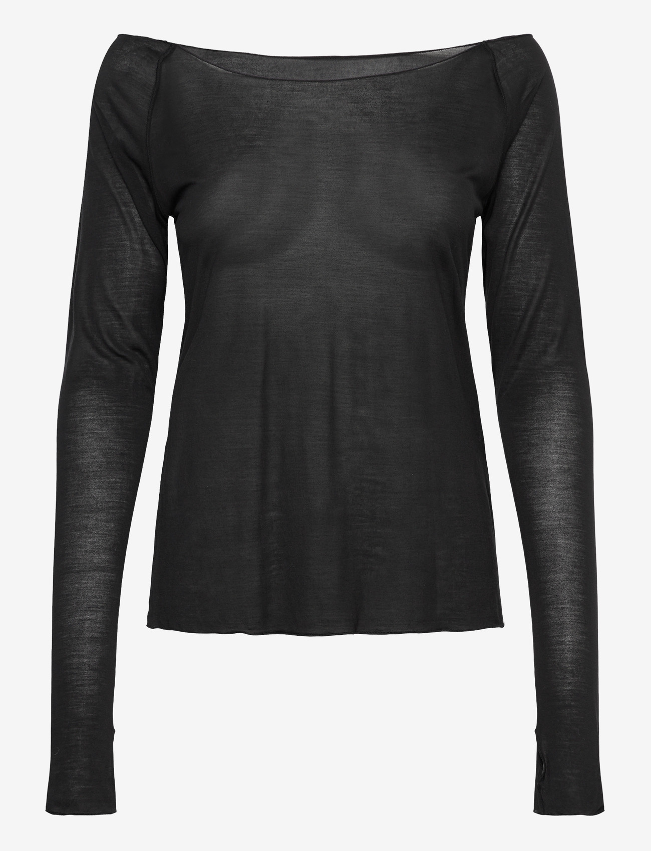 ICANIWILL - Nimble Thin Long Sleeve W - langærmede overdele - black - 1
