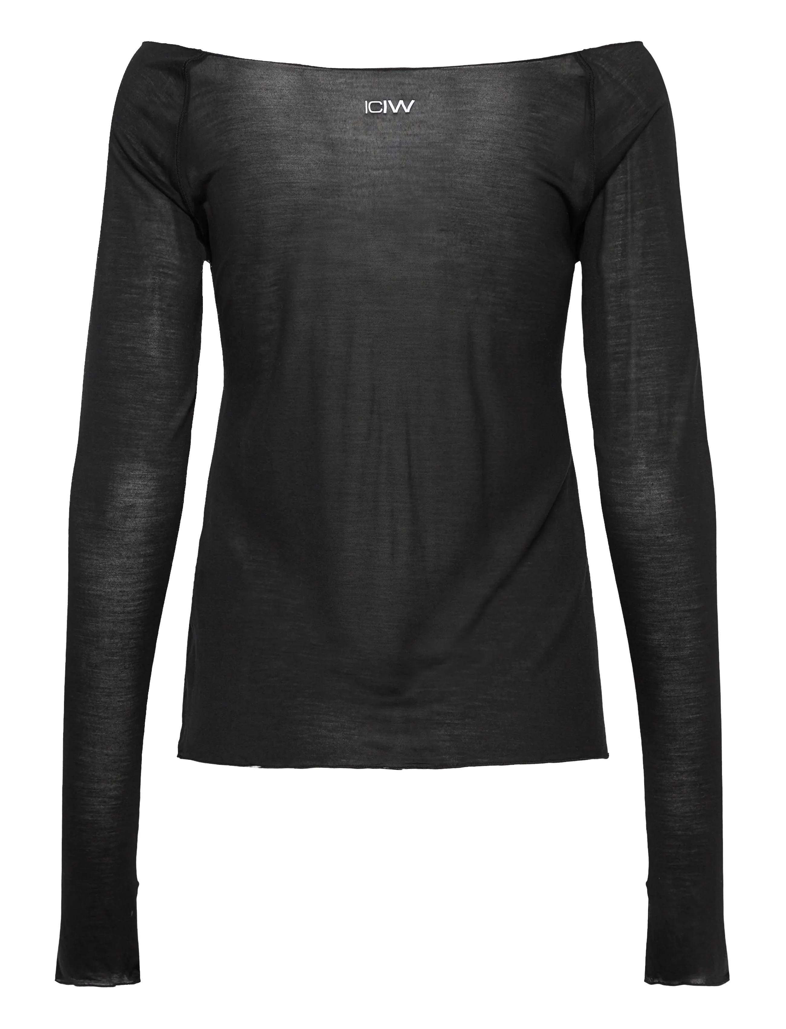 ICANIWILL - Nimble Thin Long Sleeve W - langærmede toppe - black - 2