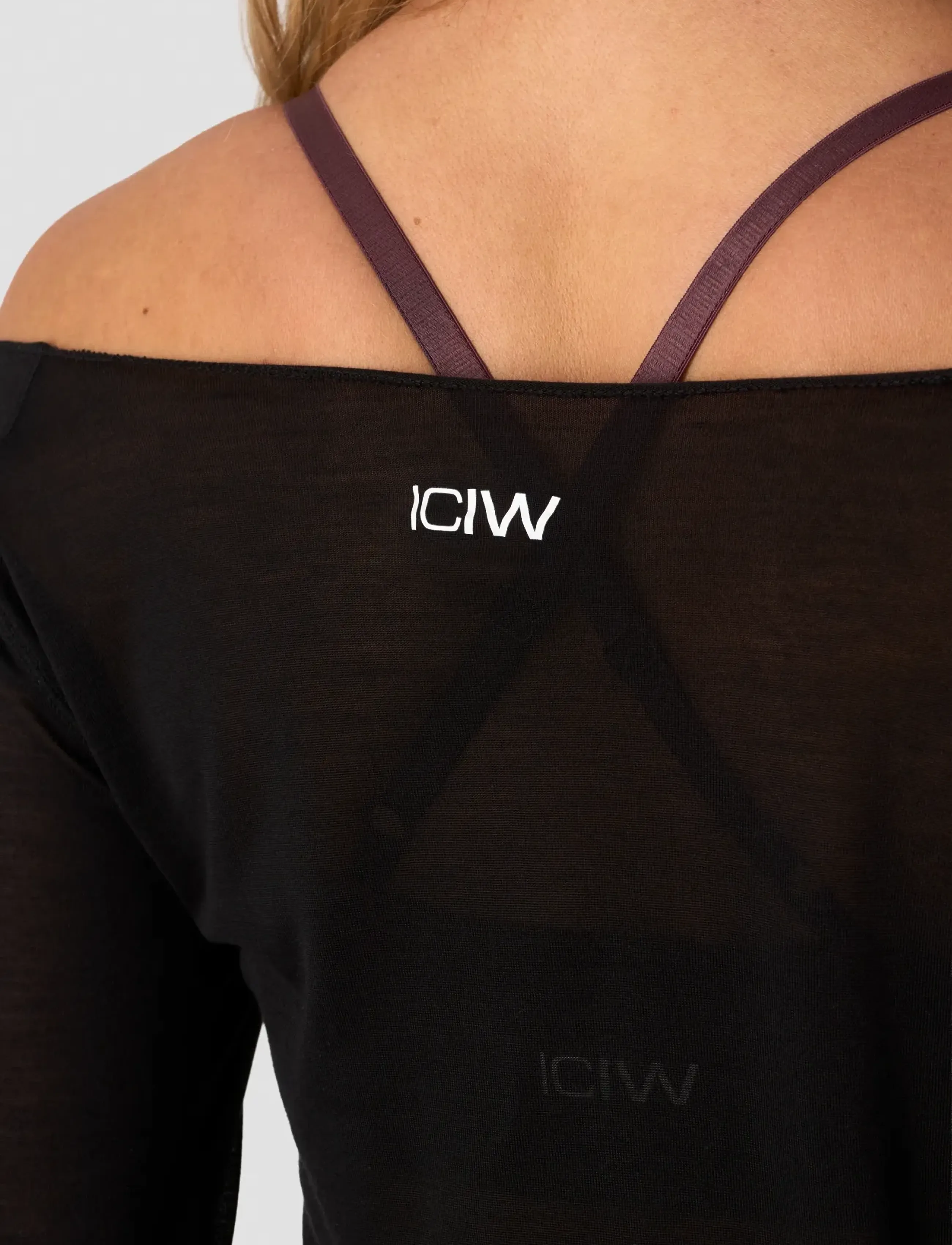 ICANIWILL - Nimble Thin Long Sleeve W - langærmede toppe - black - 4