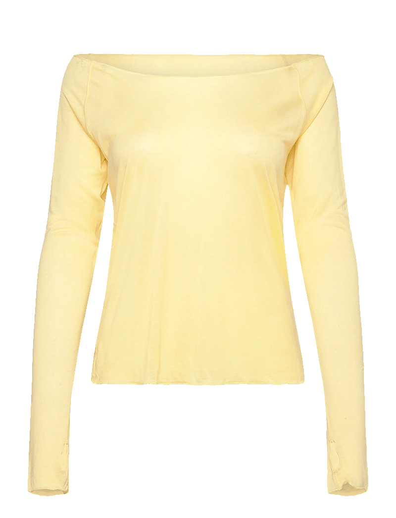 ICANIWILL - Nimble Thin Long Sleeve W - langarmshirts - fading yellow - 1