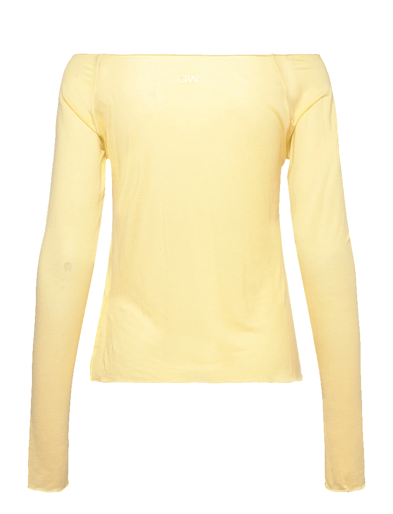 ICANIWILL - Nimble Thin Long Sleeve W - langarmshirts - fading yellow - 2