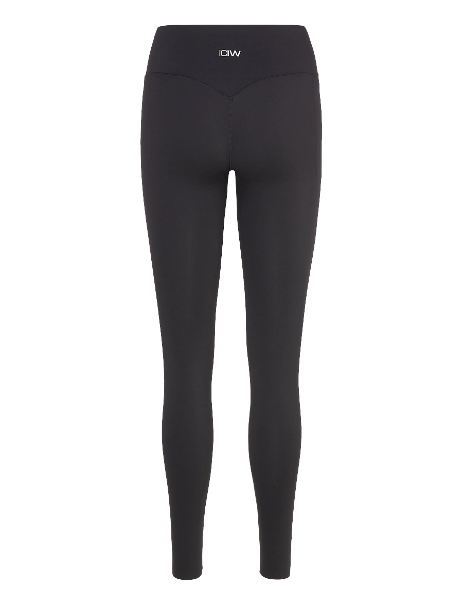ICANIWILL - Nimble V-Shape No-rise Tights W - sportinės tamprės - black - 2