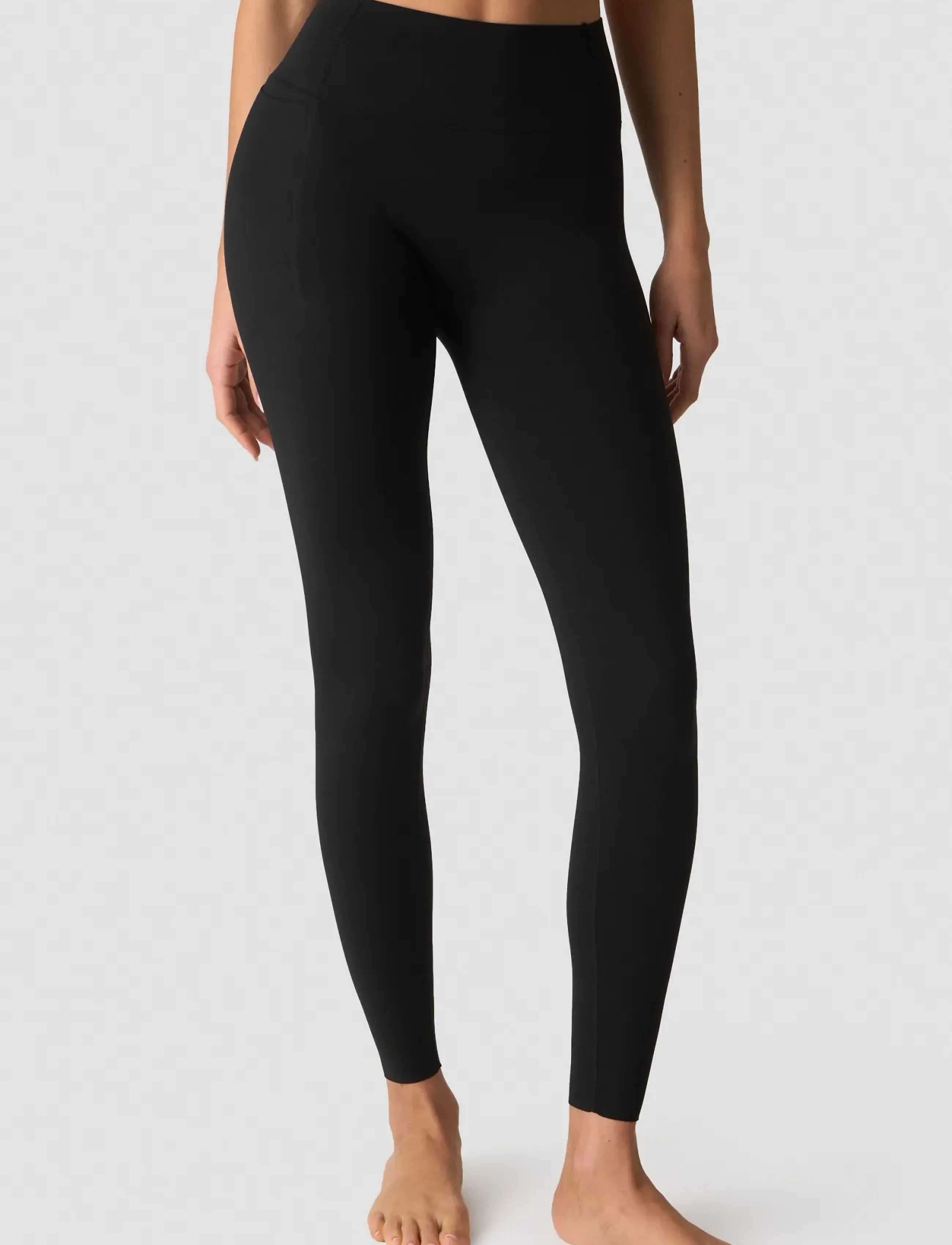 ICANIWILL - Nimble V-Shape No-rise Tights W - fuld længde - black - 0