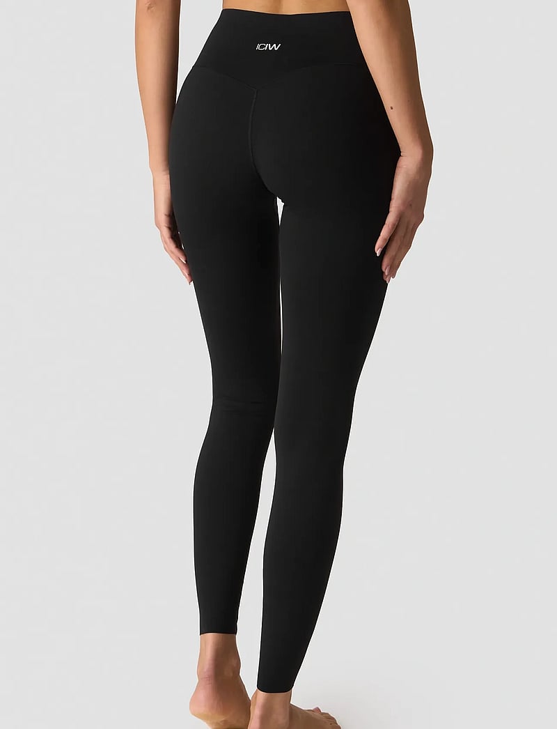 ICANIWILL - Nimble V-Shape No-rise Tights W - fuld længde - black - 3