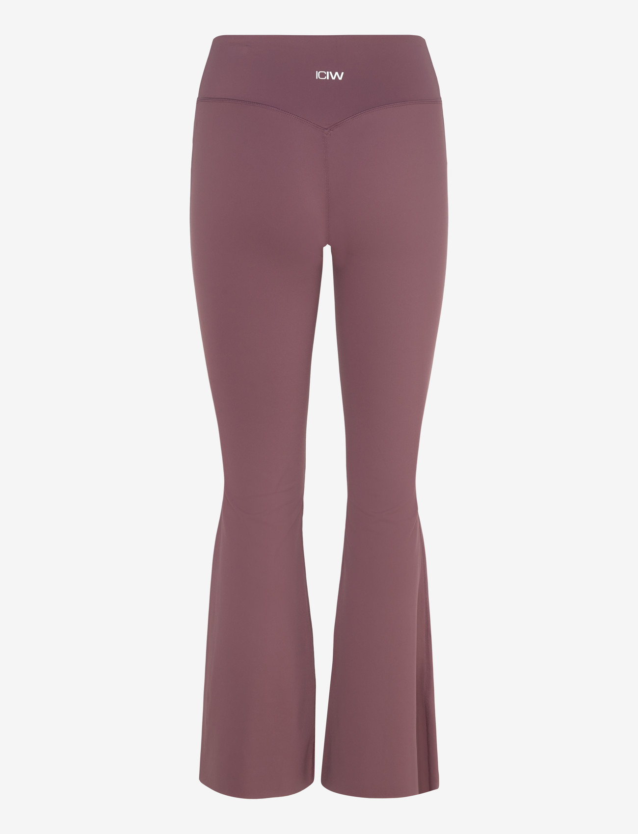 ICANIWILL - Nimble No-rise Flared Tights W - tights - dull berry red - 1