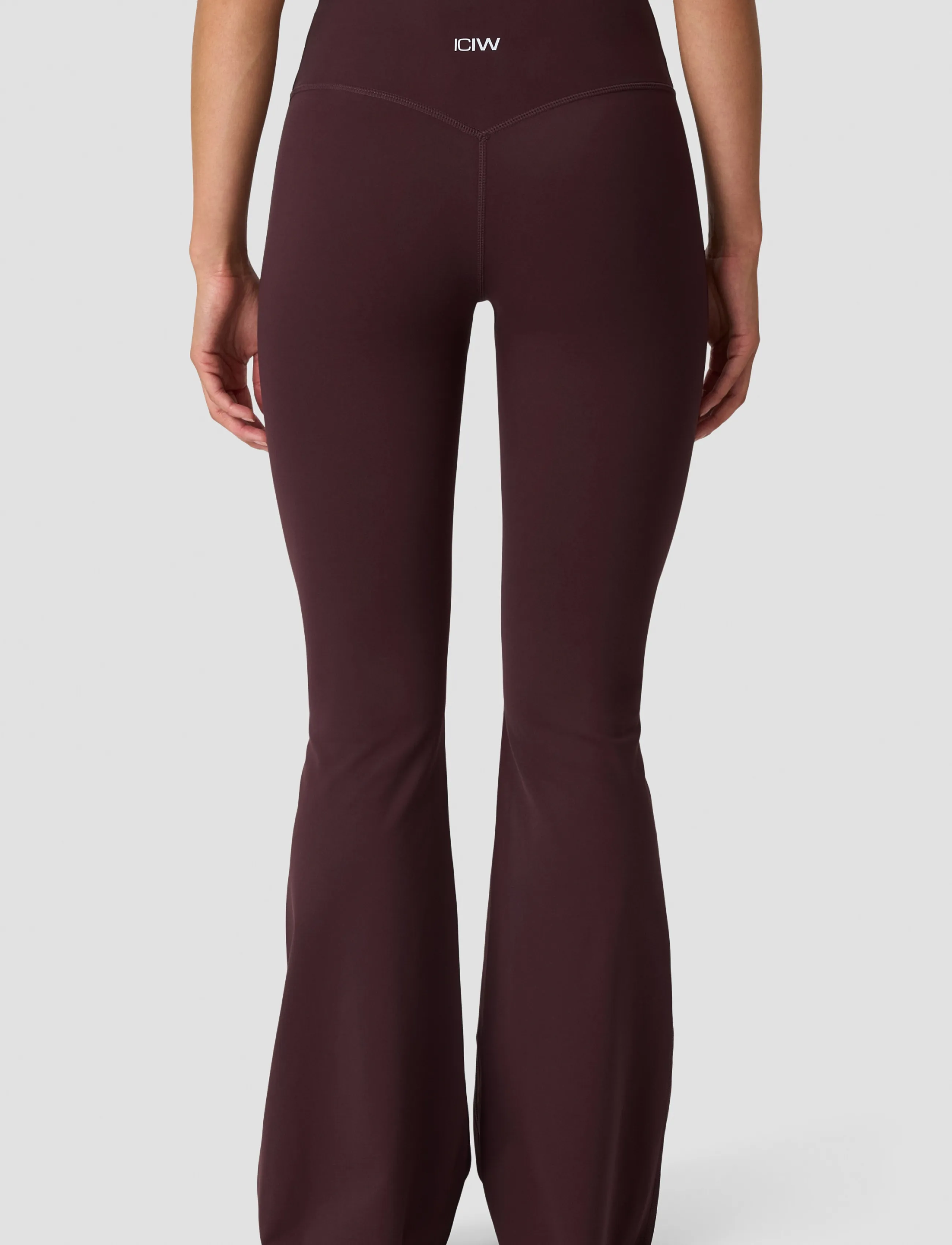ICANIWILL - Nimble No-rise Flared Tights W - espresso - 3