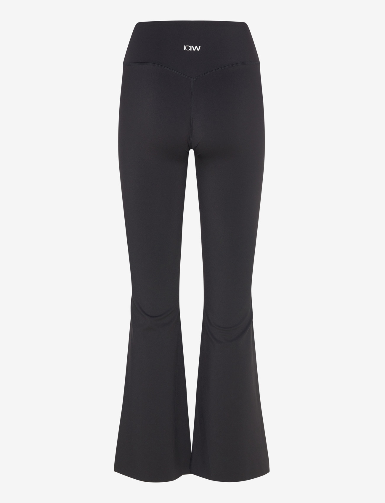 ICANIWILL - Nimble No-rise Flared Tights Petit W - full längd - black - 2
