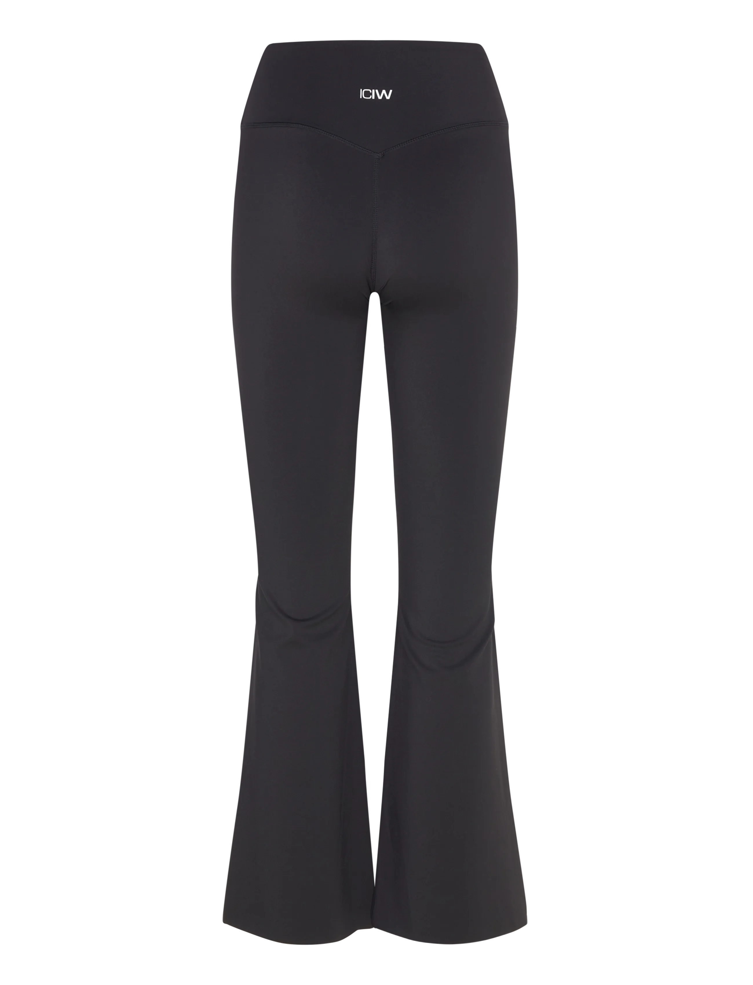 ICANIWILL - Nimble No-rise Flared Tights Petit W - trainingstights - black - 2