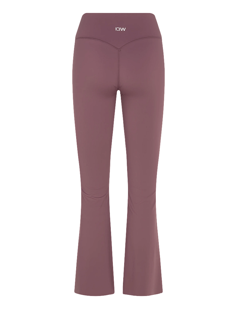 ICANIWILL - Nimble No-rise Flared Tights Petit W - trainingstights - dull berry red - 2