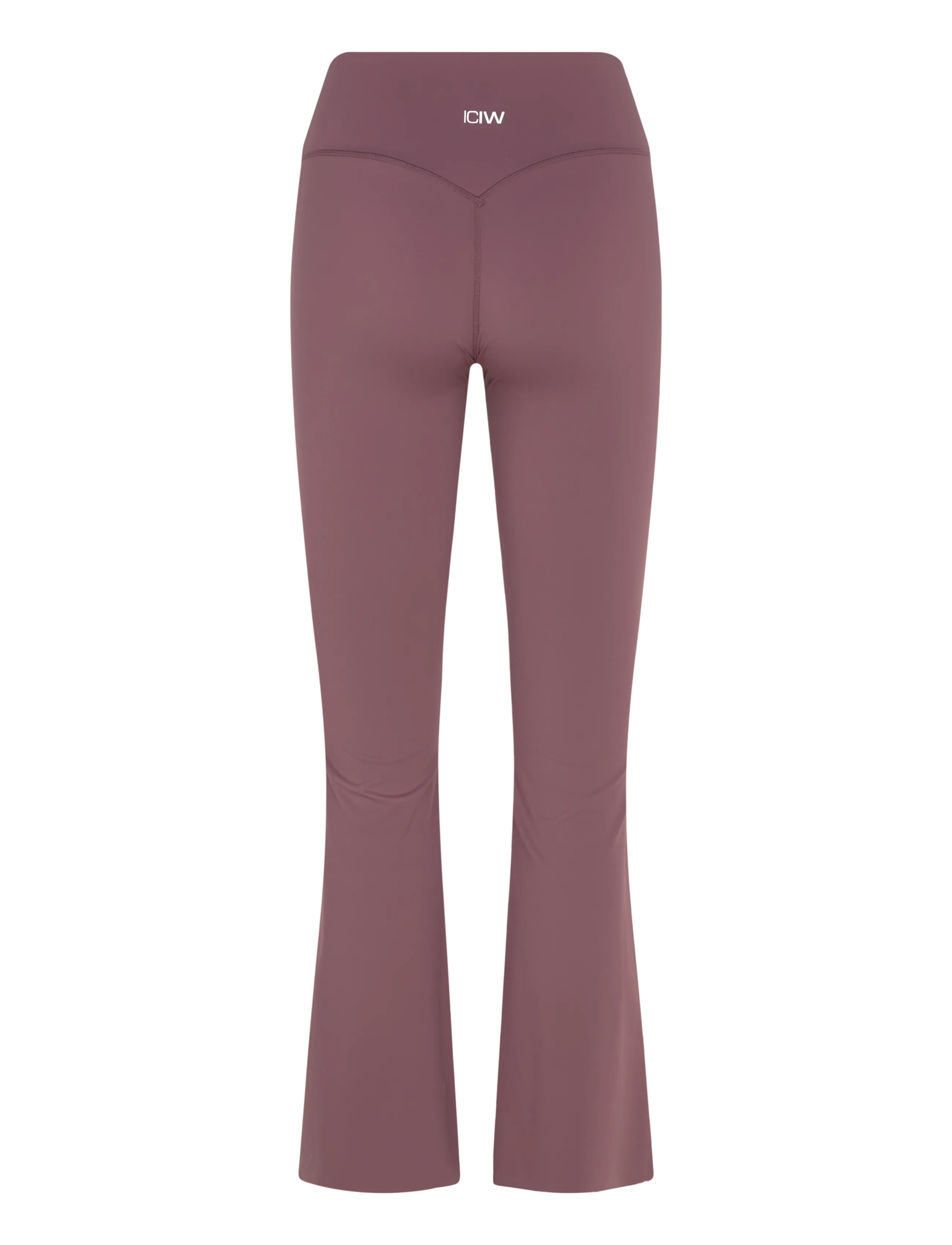 ICANIWILL - Nimble No-rise Flared Tights Petit W - volle länge - dull berry red - 2