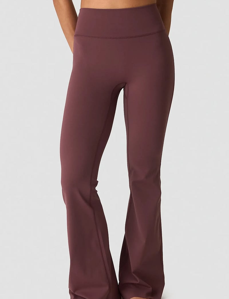 ICANIWILL - Nimble No-rise Flared Tights Petit W - trainingstights - dull berry red - 0