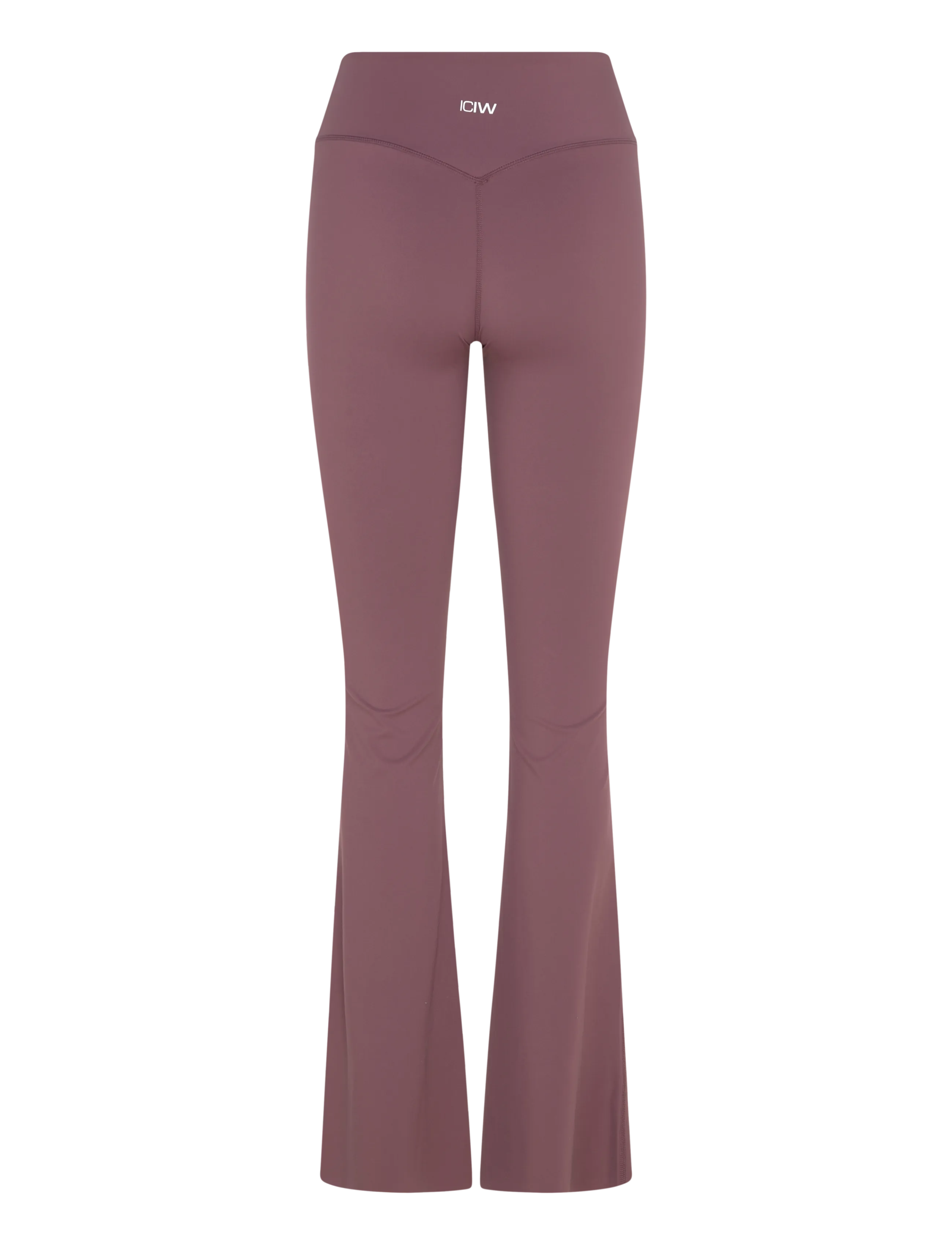 ICANIWILL - Nimble No-rise Flared Tights Tall  W - trainingstights - dull berry red - 2