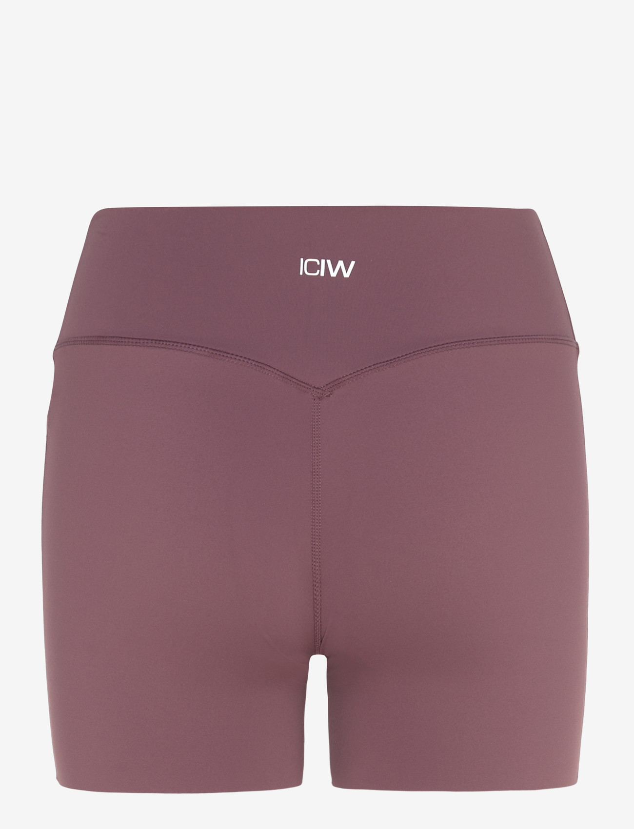 ICANIWILL - Nimble Midi Shorts Tights W - træningsshorts - dull berry red - 2