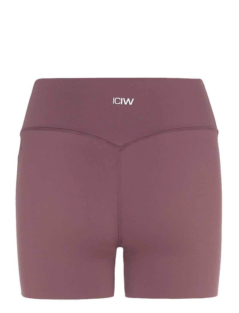 ICANIWILL - Nimble Midi Shorts Tights W - træningsshorts - dull berry red - 2