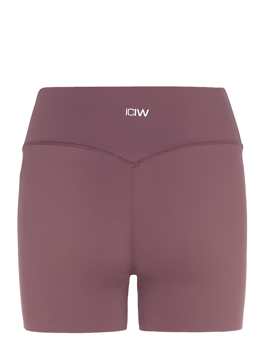ICANIWILL - Nimble Midi Shorts Tights W - trainingsshorts - dull berry red - 2
