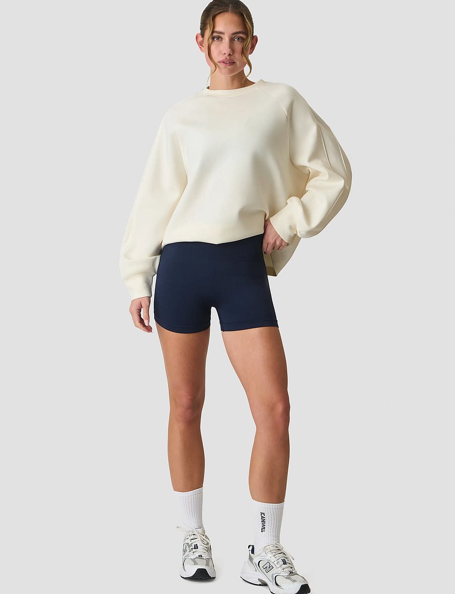 ICANIWILL - Contrast Crewneck W - sweatshirts - ivory - 5