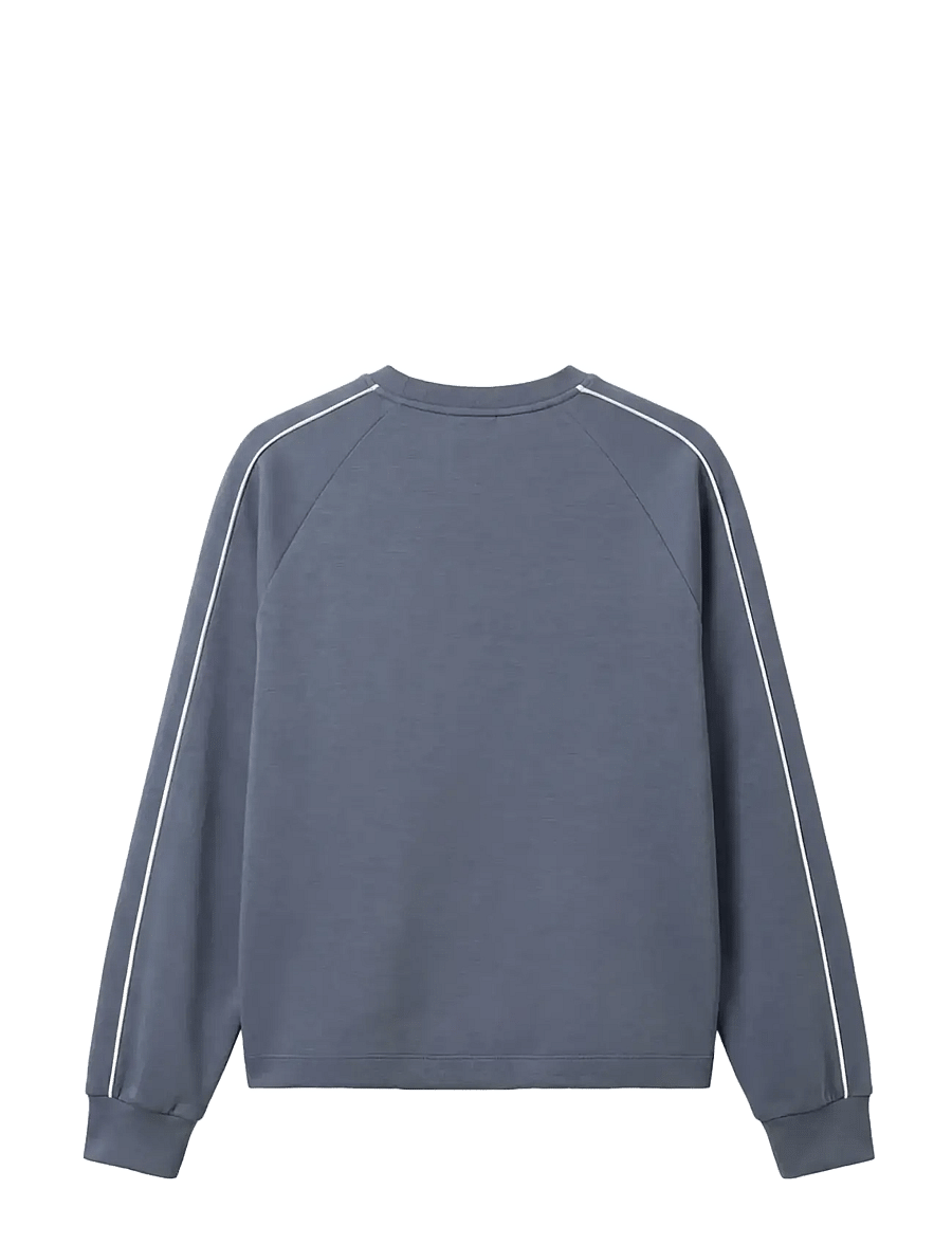 ICANIWILL - Contrast Crewneck W - sweatshirts - misty blue - 2