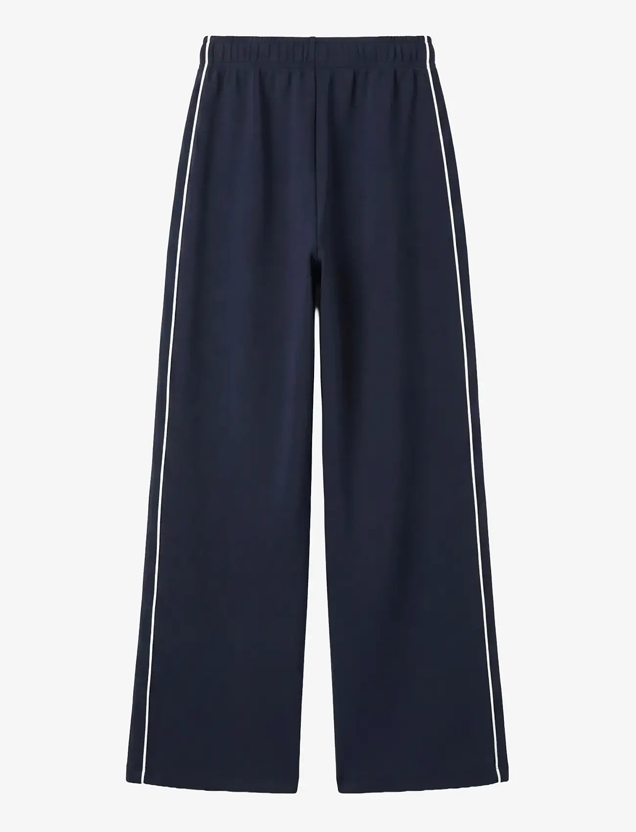 ICANIWILL - Contrast Straight Leg Pants W - casual trousers - midnight blue - 2
