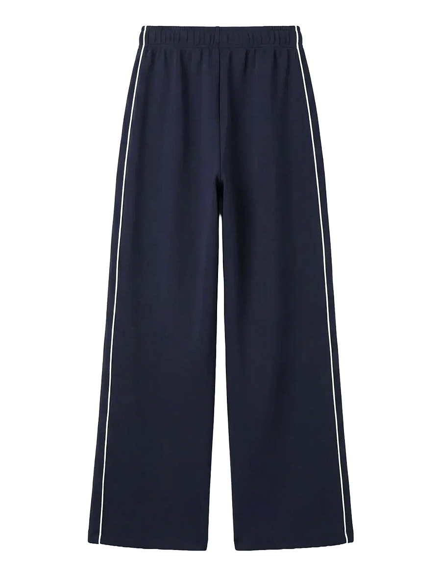 ICANIWILL - Contrast Straight Leg Pants W - casual - midnight blue - 2