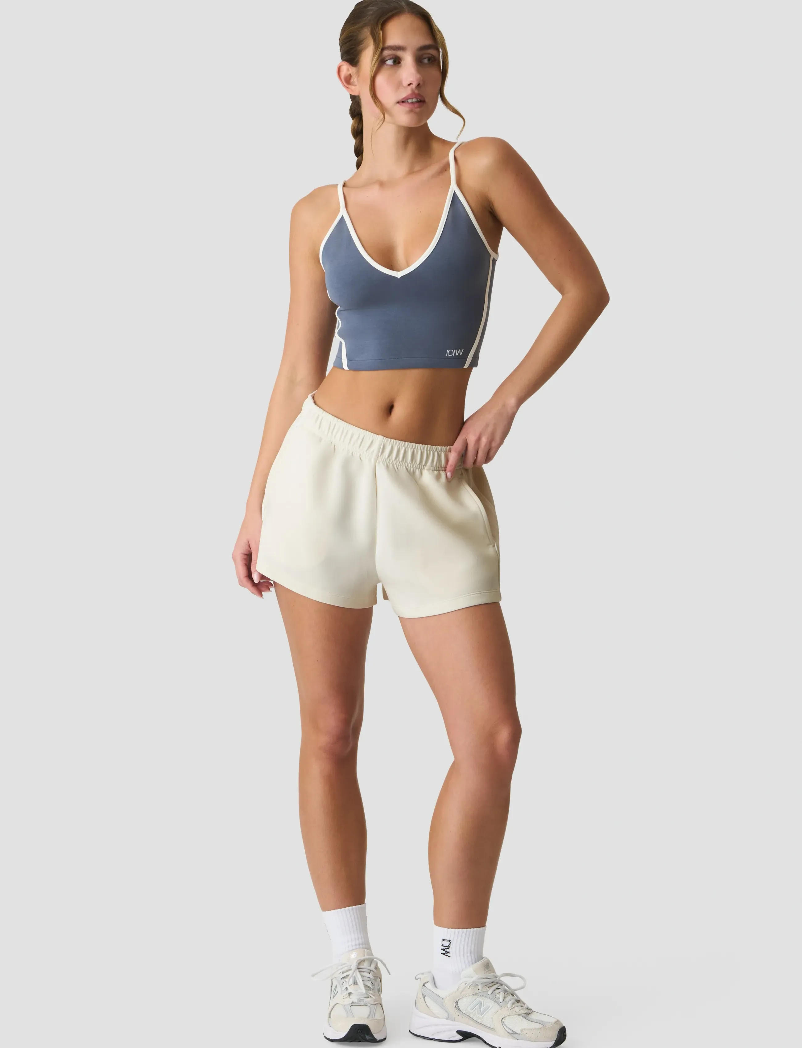 ICANIWILL Contrast Lounge Shorts dam – bild 5