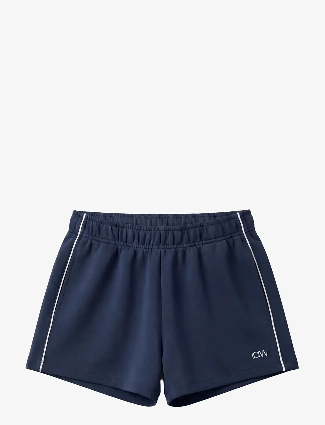 ICANIWILL - Contrast Lounge Shorts W - püksid - midnight blue - 1