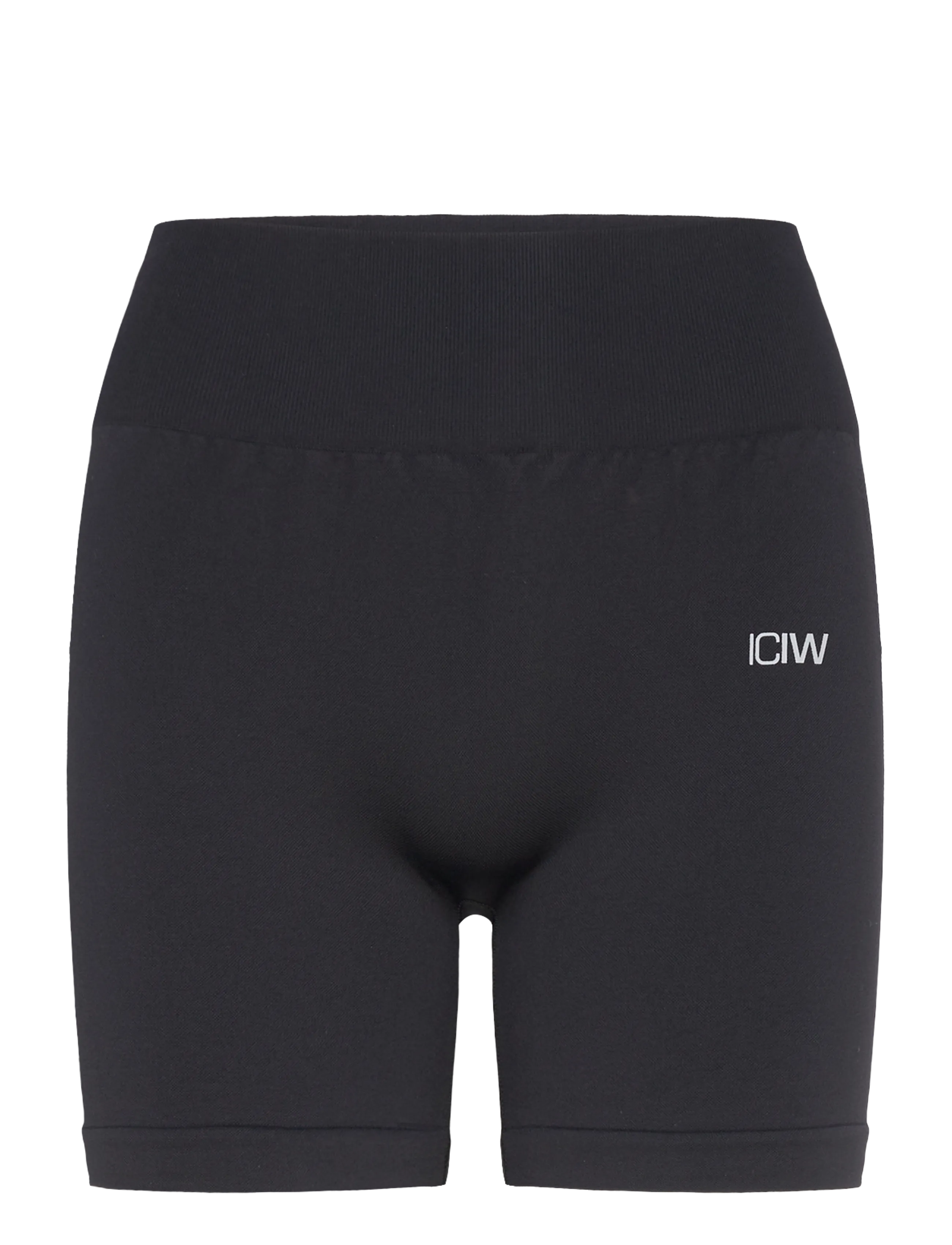 ICANIWILL - Sculpt Seamless Midi Shorts W - trainingstights - black - 1