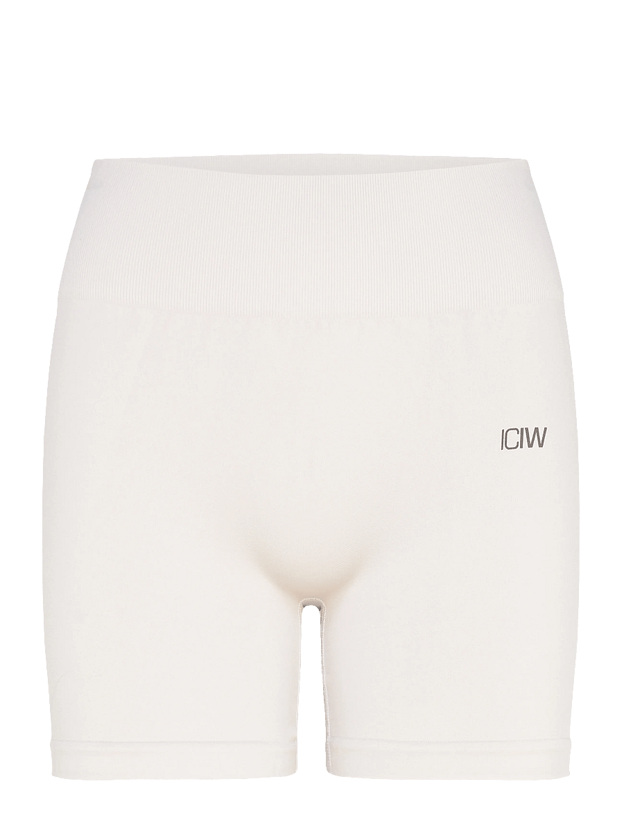 ICANIWILL - Sculpt Seamless Midi Shorts W - 1/2 længde - light dusty beige - 1