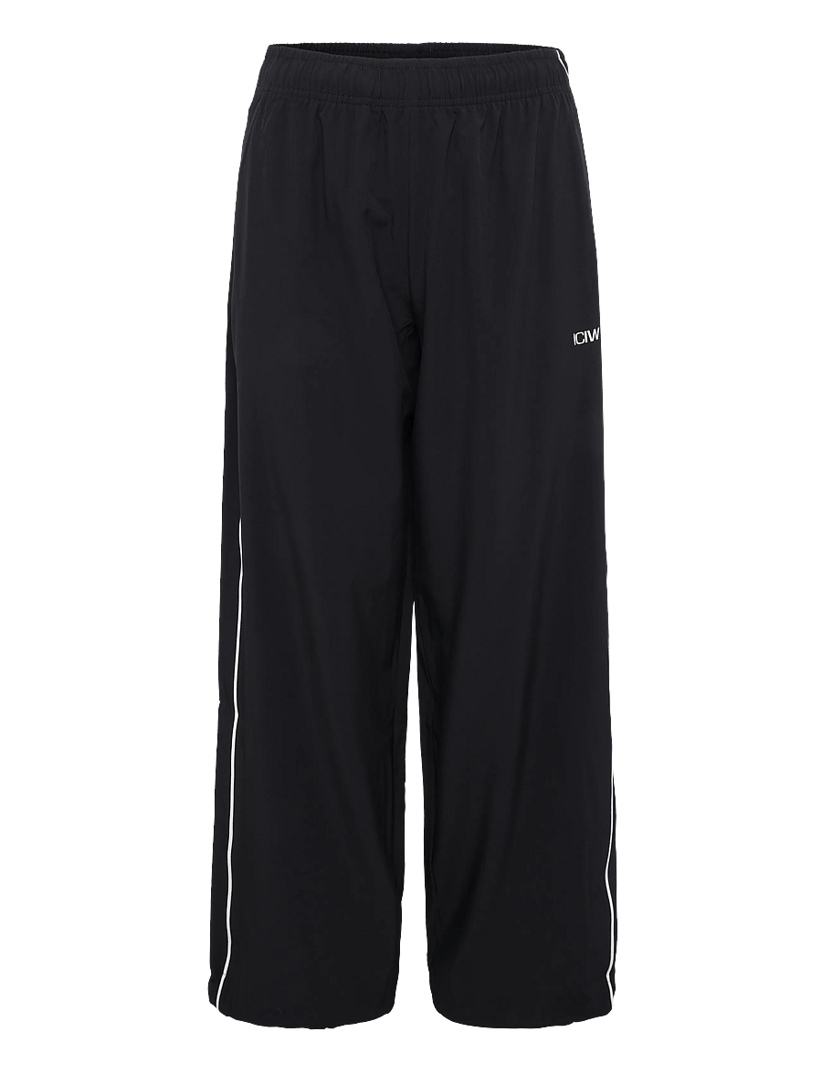 ICANIWILL - Contrast Pants W - vabaajapüksid - black - 1