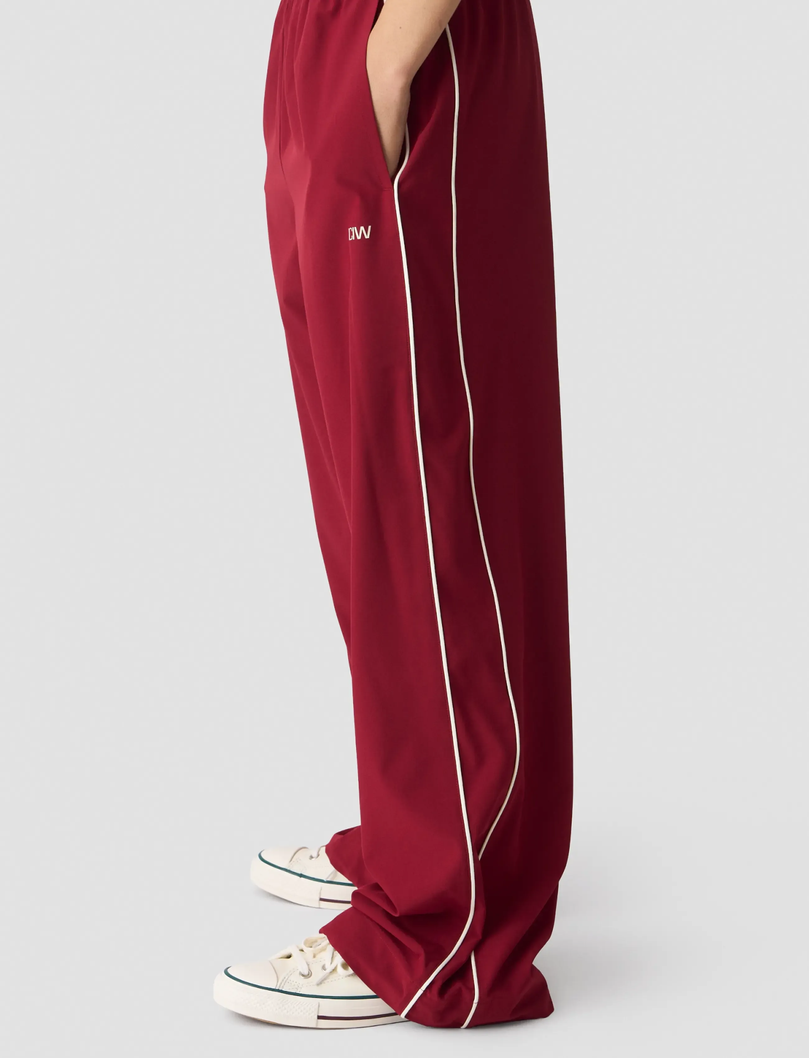 Contrast Pants W 3