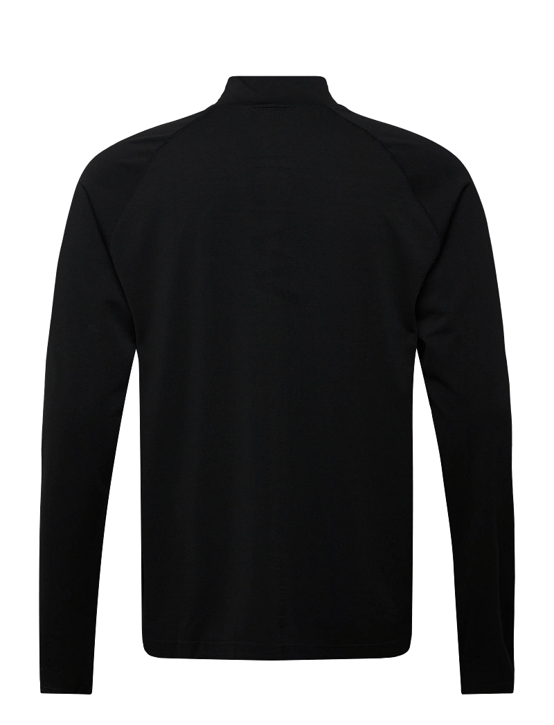 ICANIWILL - Stride 1/4 Longsleeve M - fleece og mellemlag - black - 2
