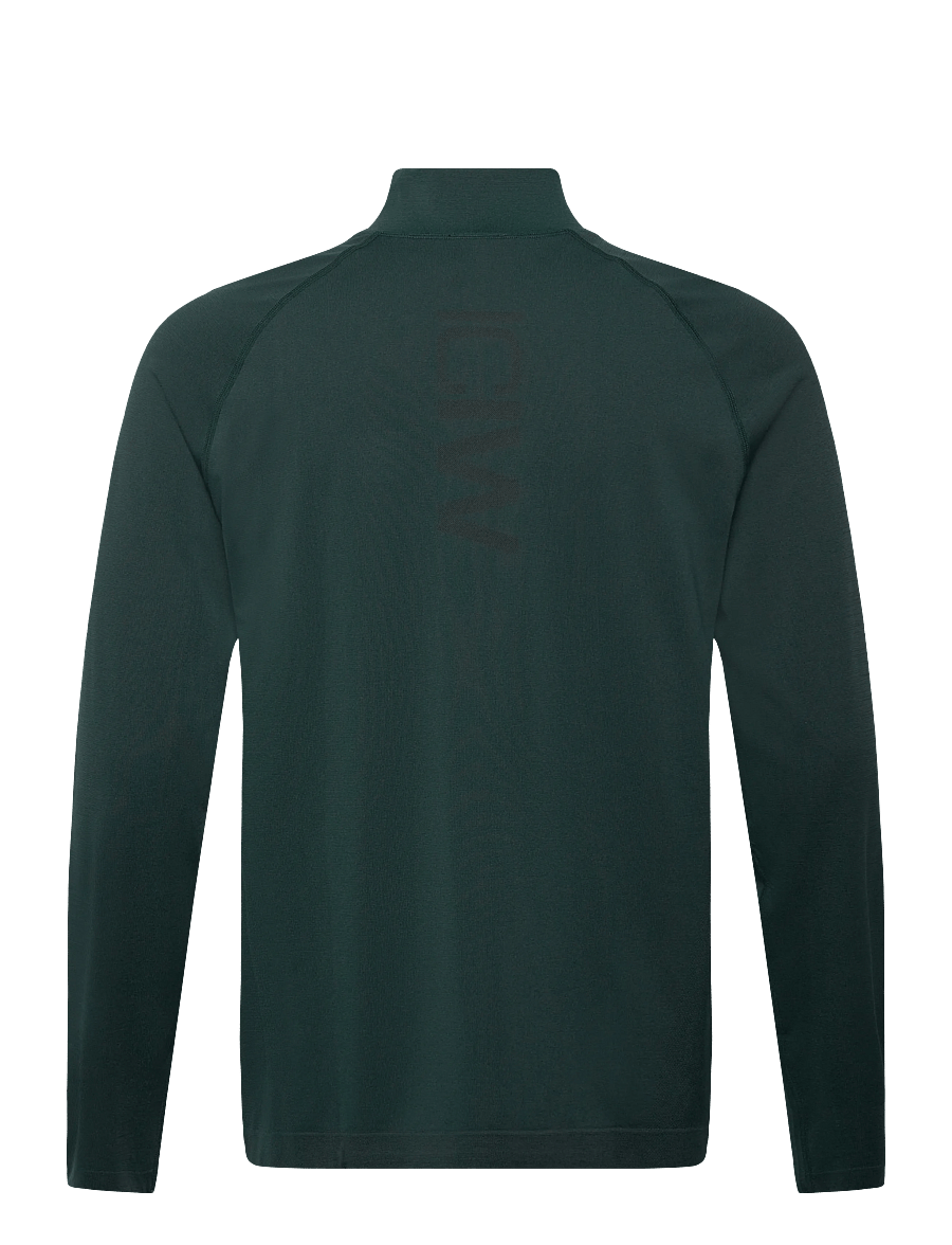 ICANIWILL - Stride 1/4 Longsleeve M - kampsunid ja vahekihid - wet green - 2
