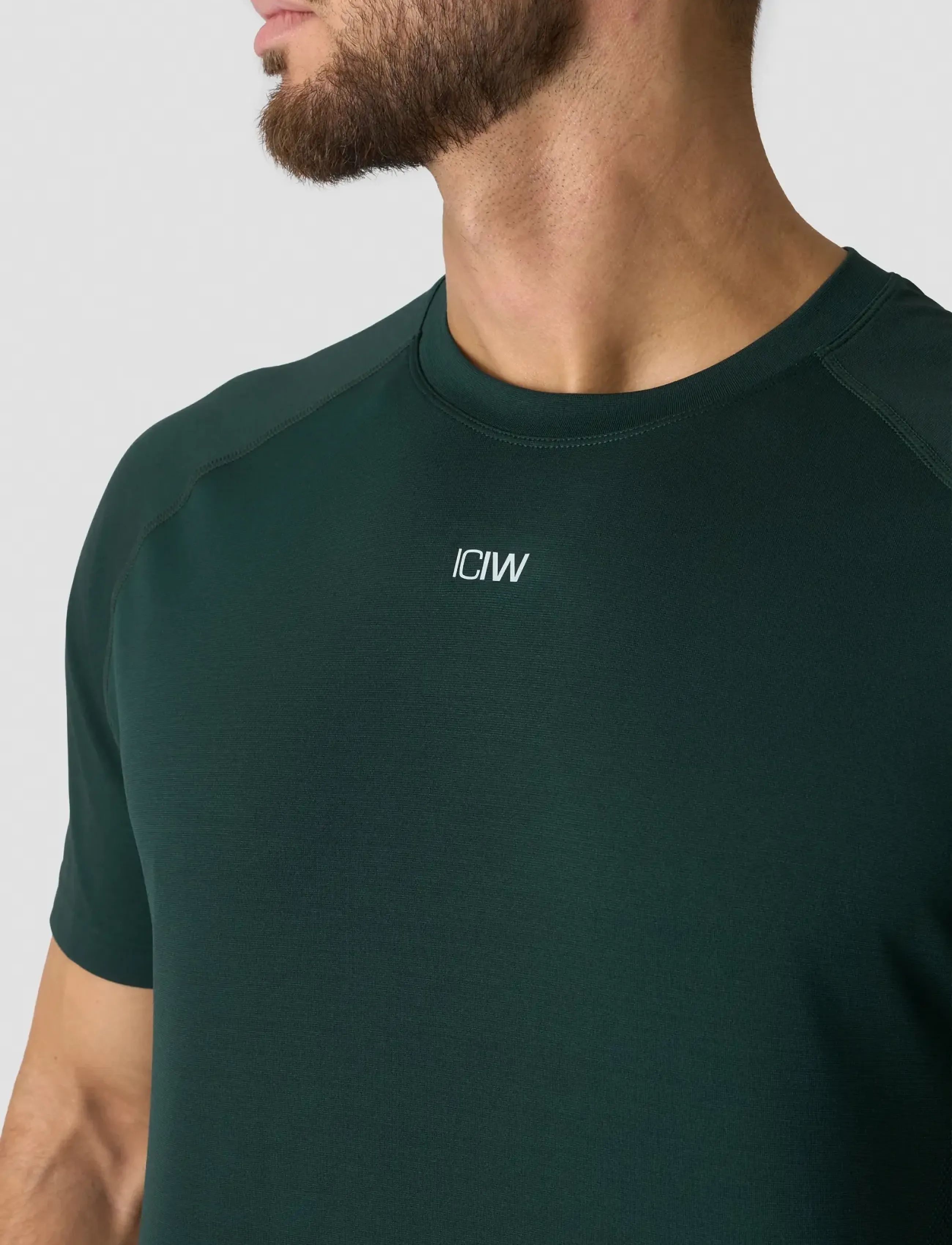 ICANIWILL - Stride T-Shirt M - t-shirts - wet green - 4