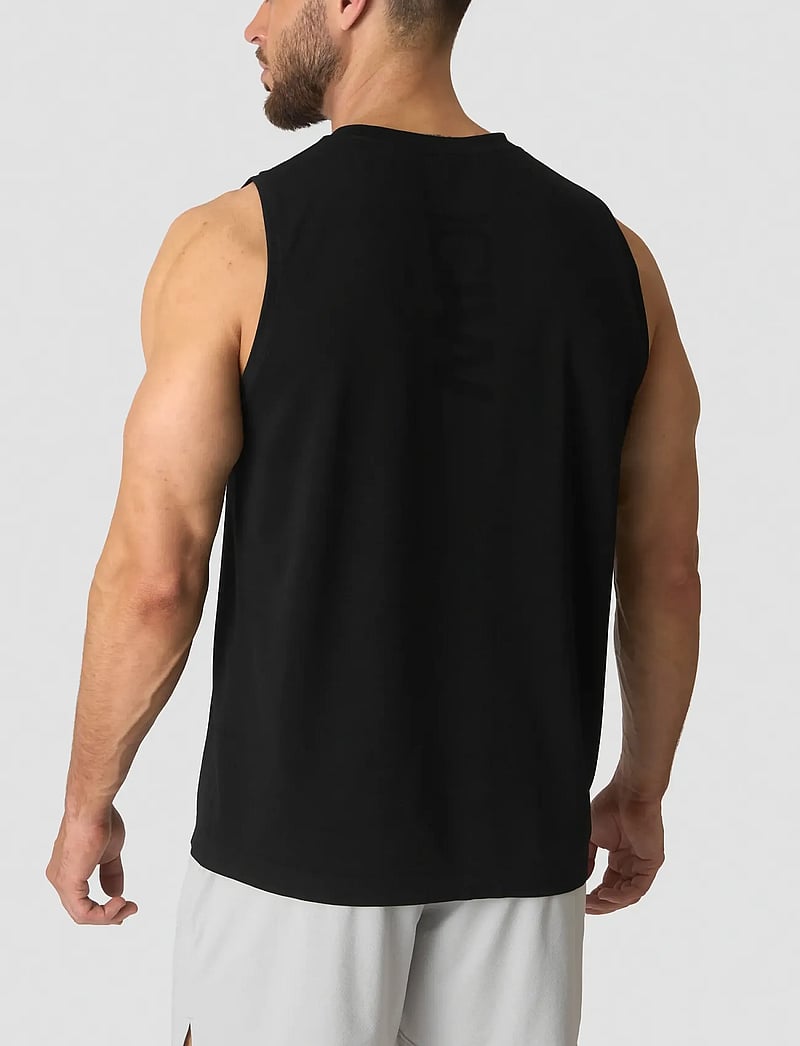 ICANIWILL - Stride Sleeveless Tee M - tank tops - black - 3