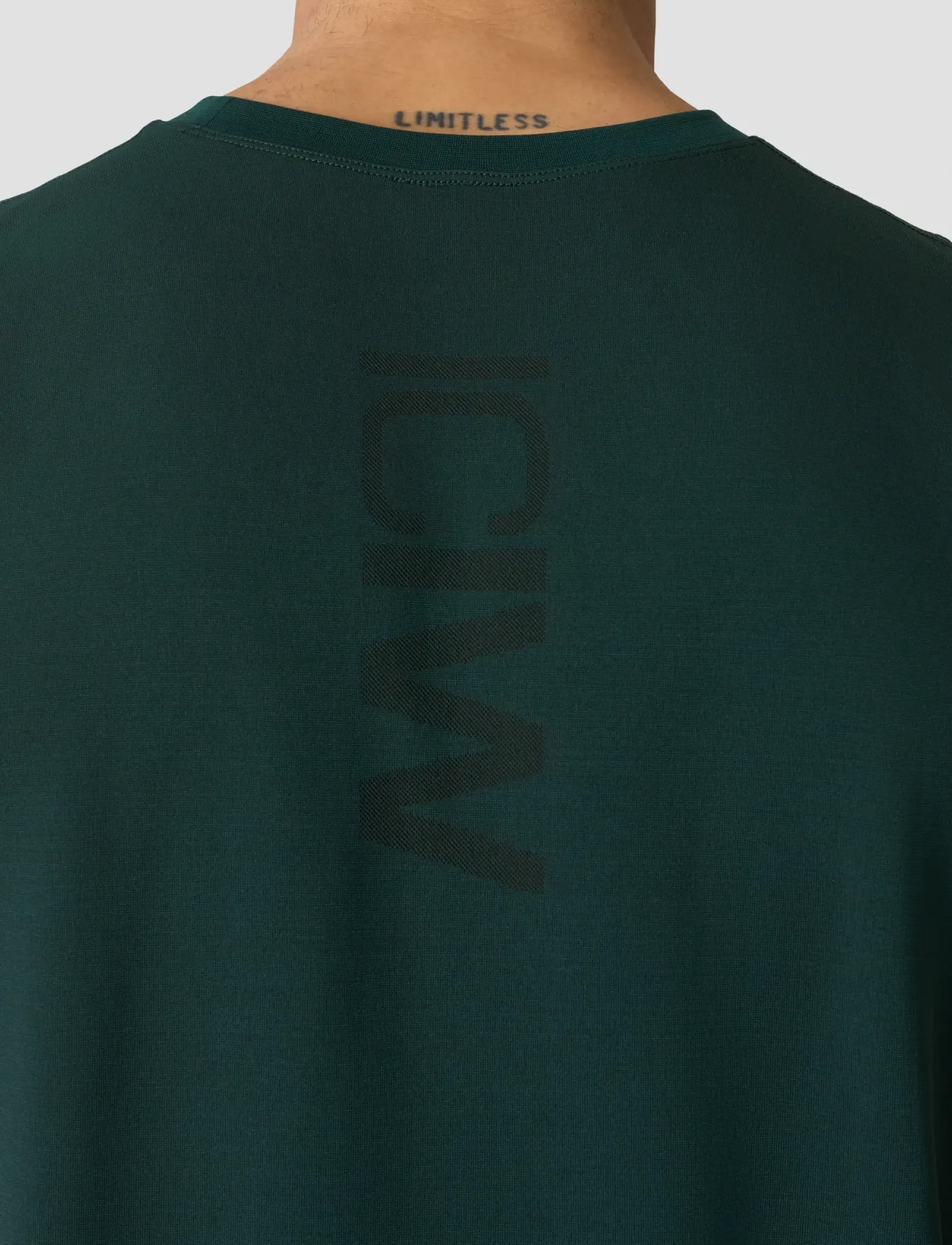 ICANIWILL - Stride Sleeveless Tee M - tanktops - wet green - 5
