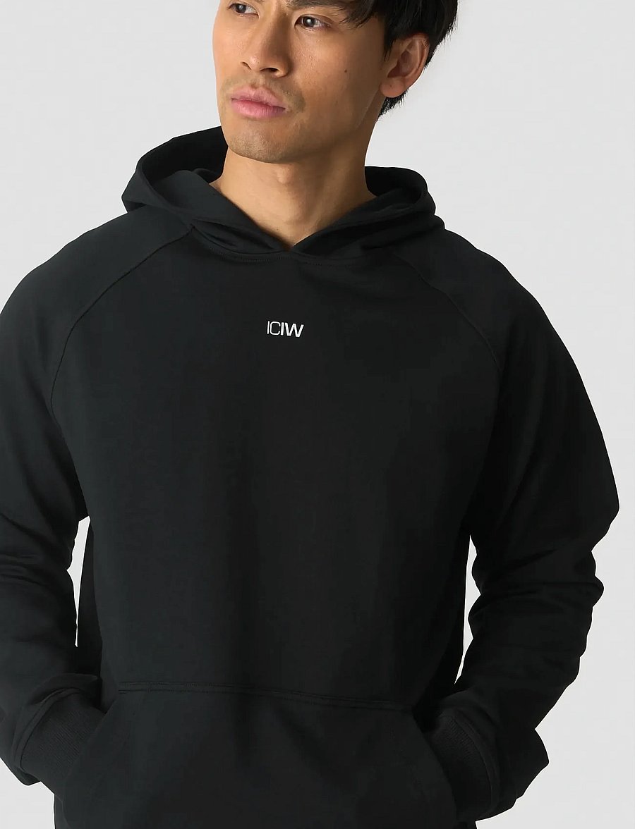 ICANIWILL - Stride Hoodie M - pulls a capuche - black - 4