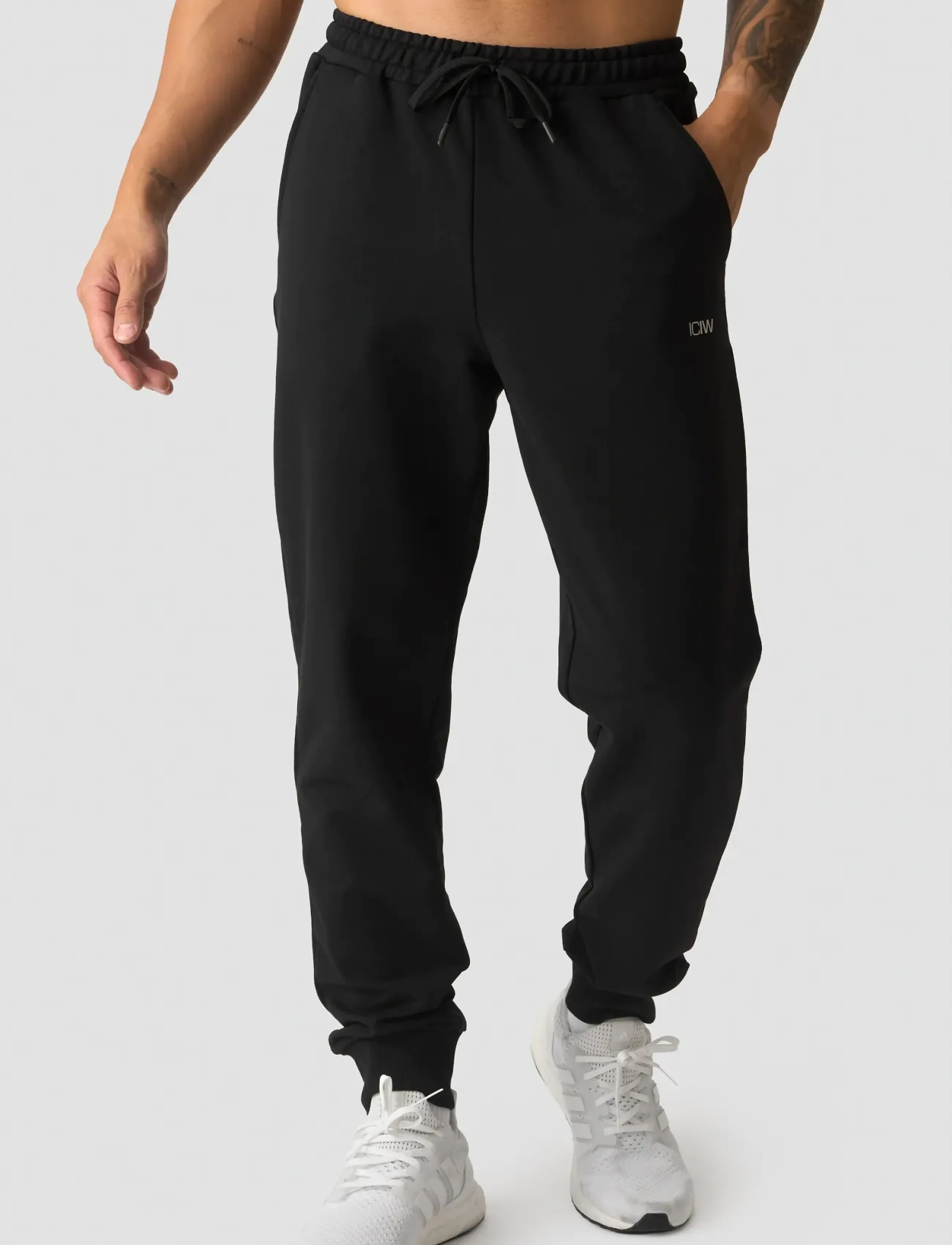 ICANIWILL Stride Sweat Pants M, Mænd, Joggerbukser, Sort, Str: M