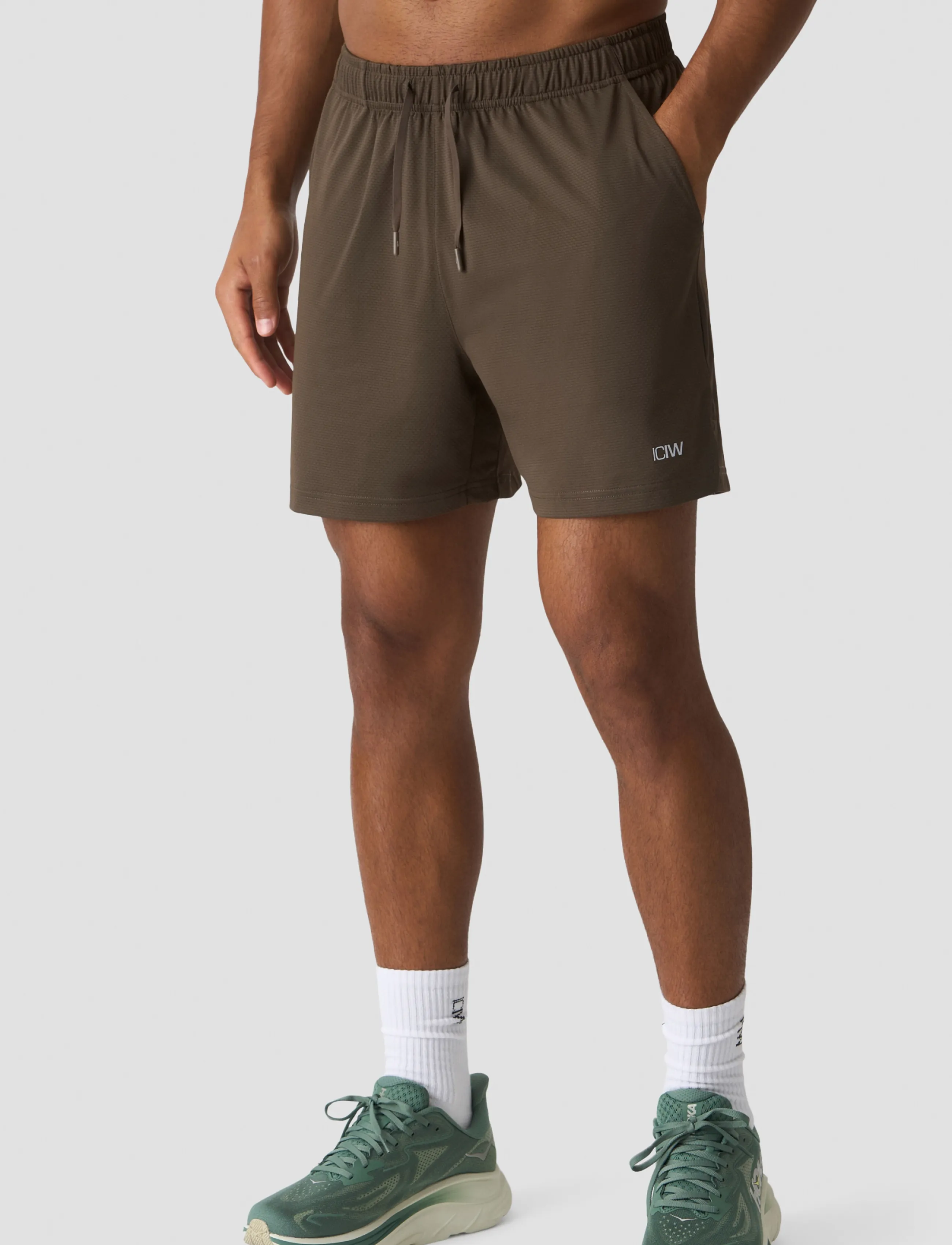 ICANIWILL - Stride Shorts M - forest brown - 0