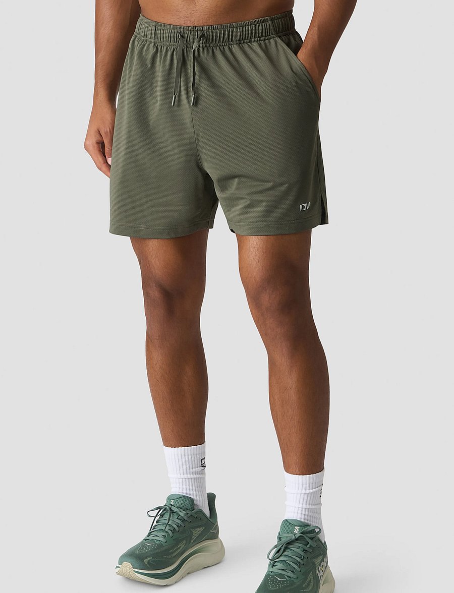 ICANIWILL - Stride Shorts M - træningsshorts - warm green - 0