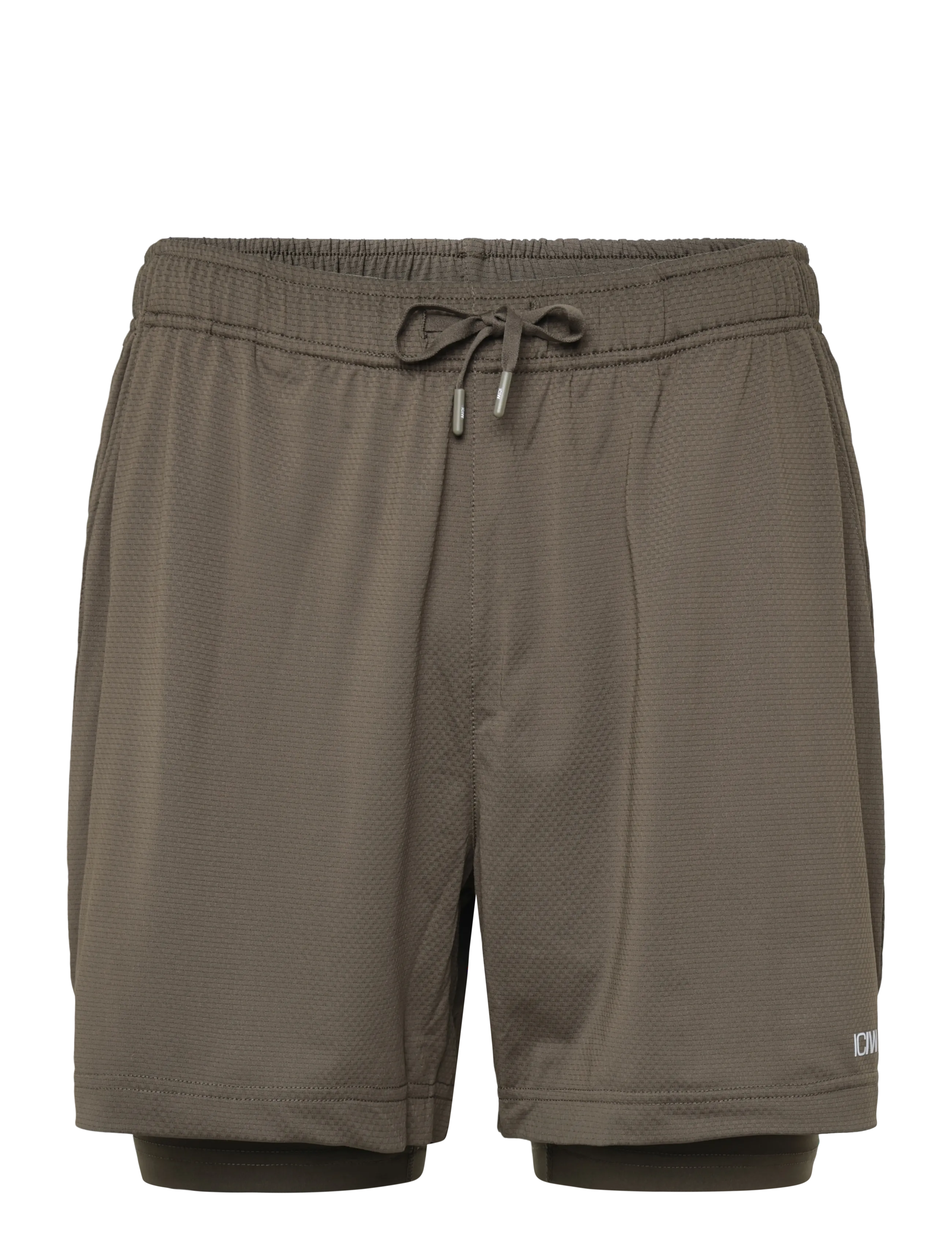 ICANIWILL - Stride 2-in-1 Shorts M - trainingsshorts - forest brown - 1
