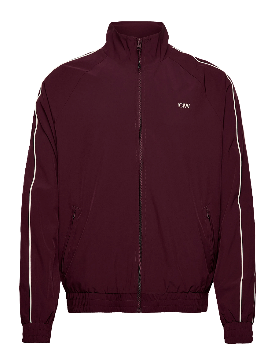 ICANIWILL - Contrast Track Jacket M - casual jackor - espresso - 1