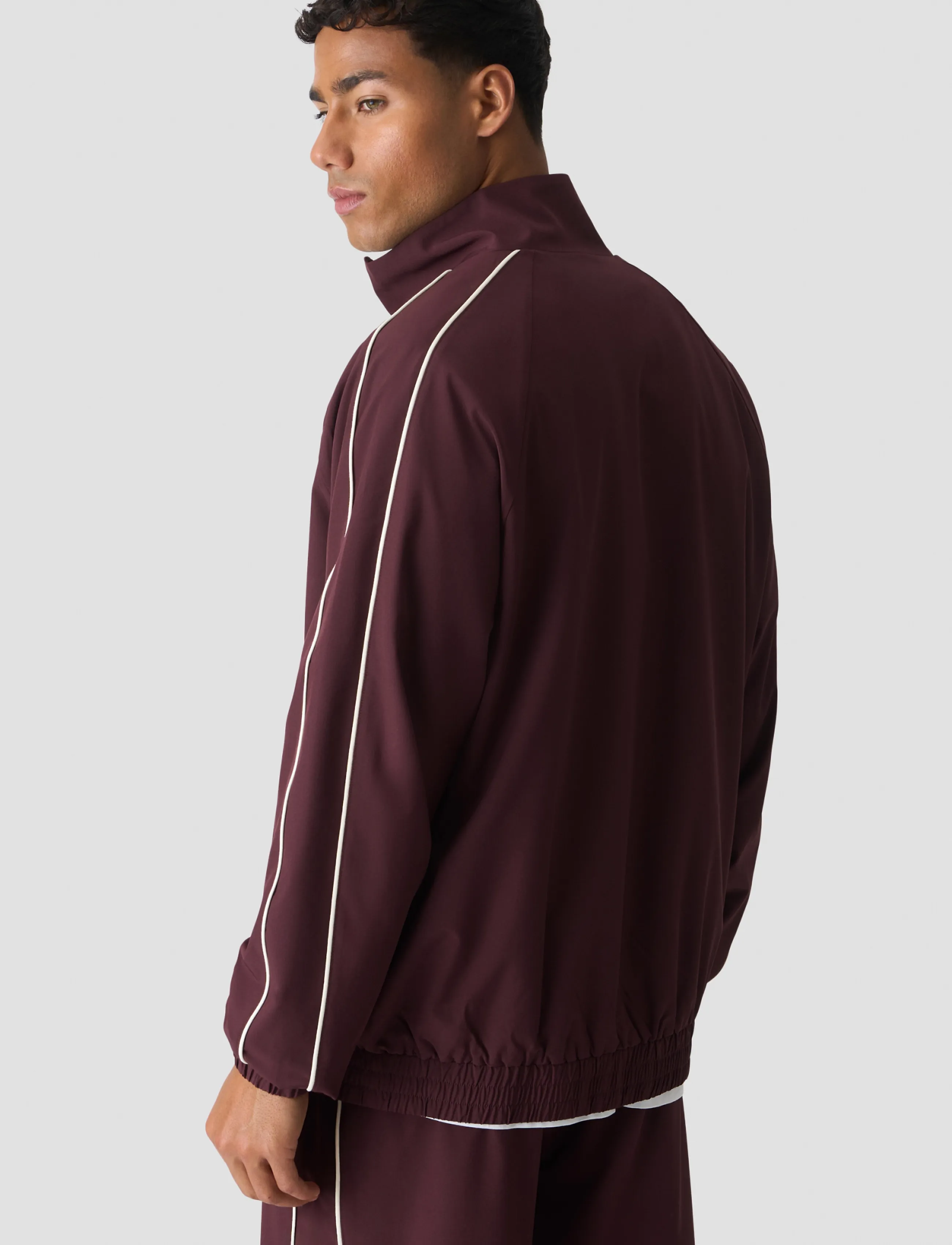 ICANIWILL - Contrast Track Jacket M - espresso - 5
