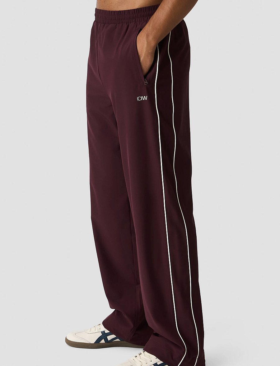 ICANIWILL - Contrast Track Pants M - trainingshosen - espresso - 0