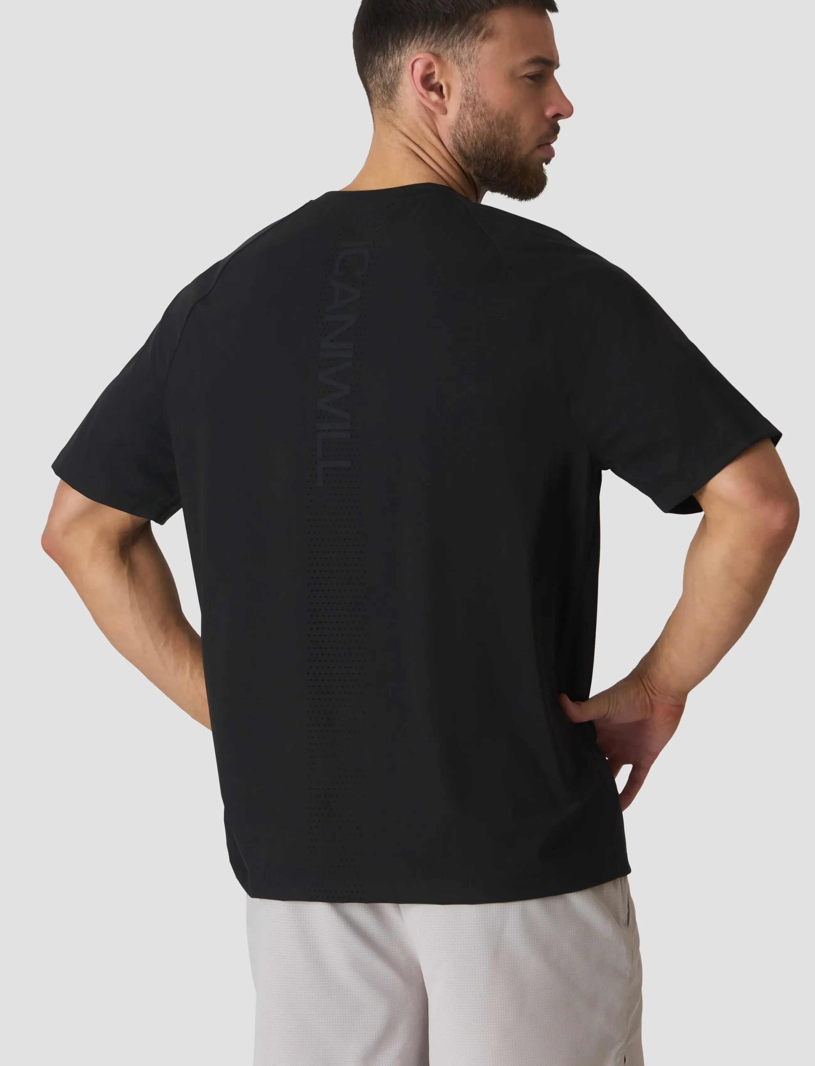ICANIWILL - Ignite Relaxed Raglan T-shirt M - t-shirts - black - 3