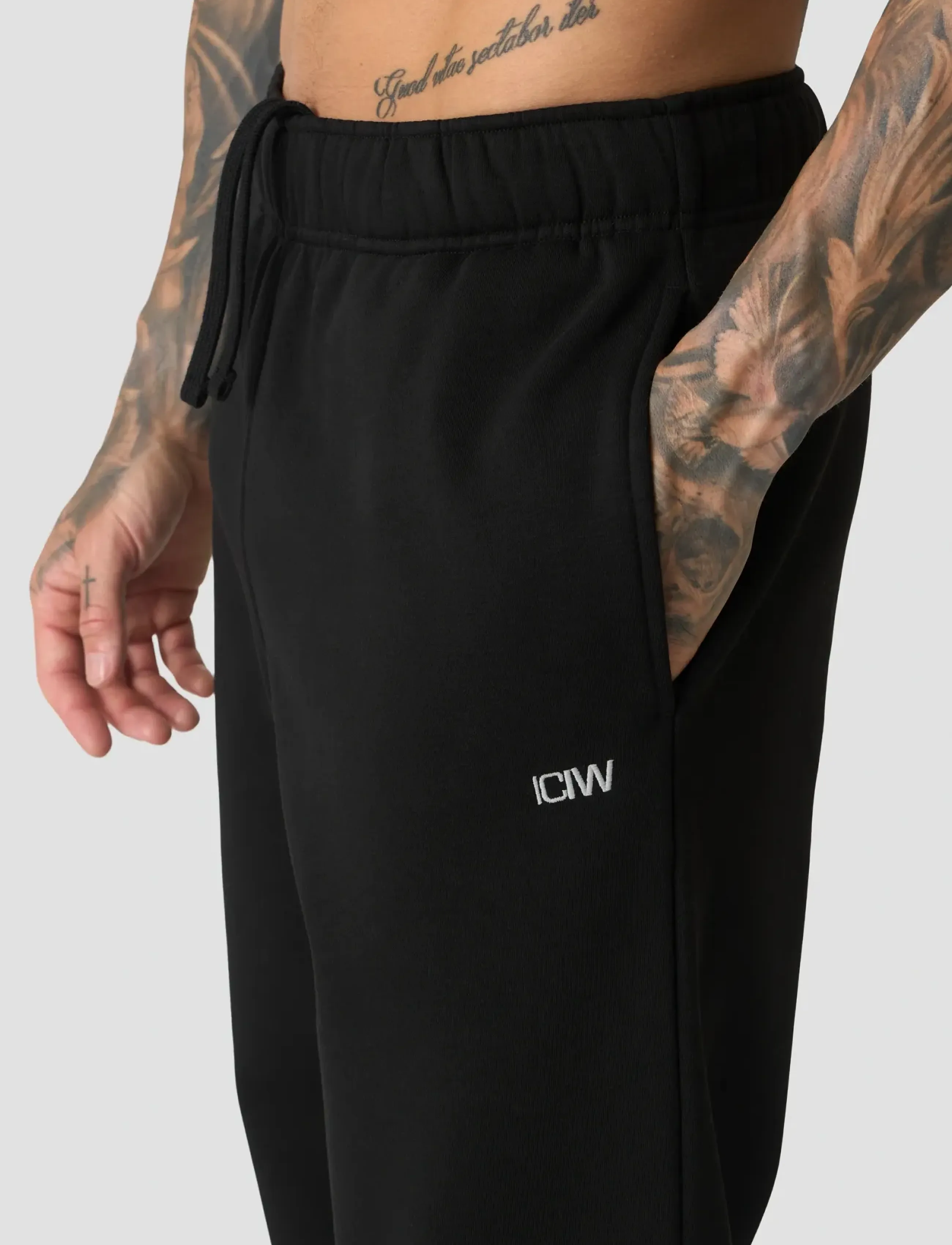 ICANIWILL - Everyday Straight Pants M - bukser - black - 5