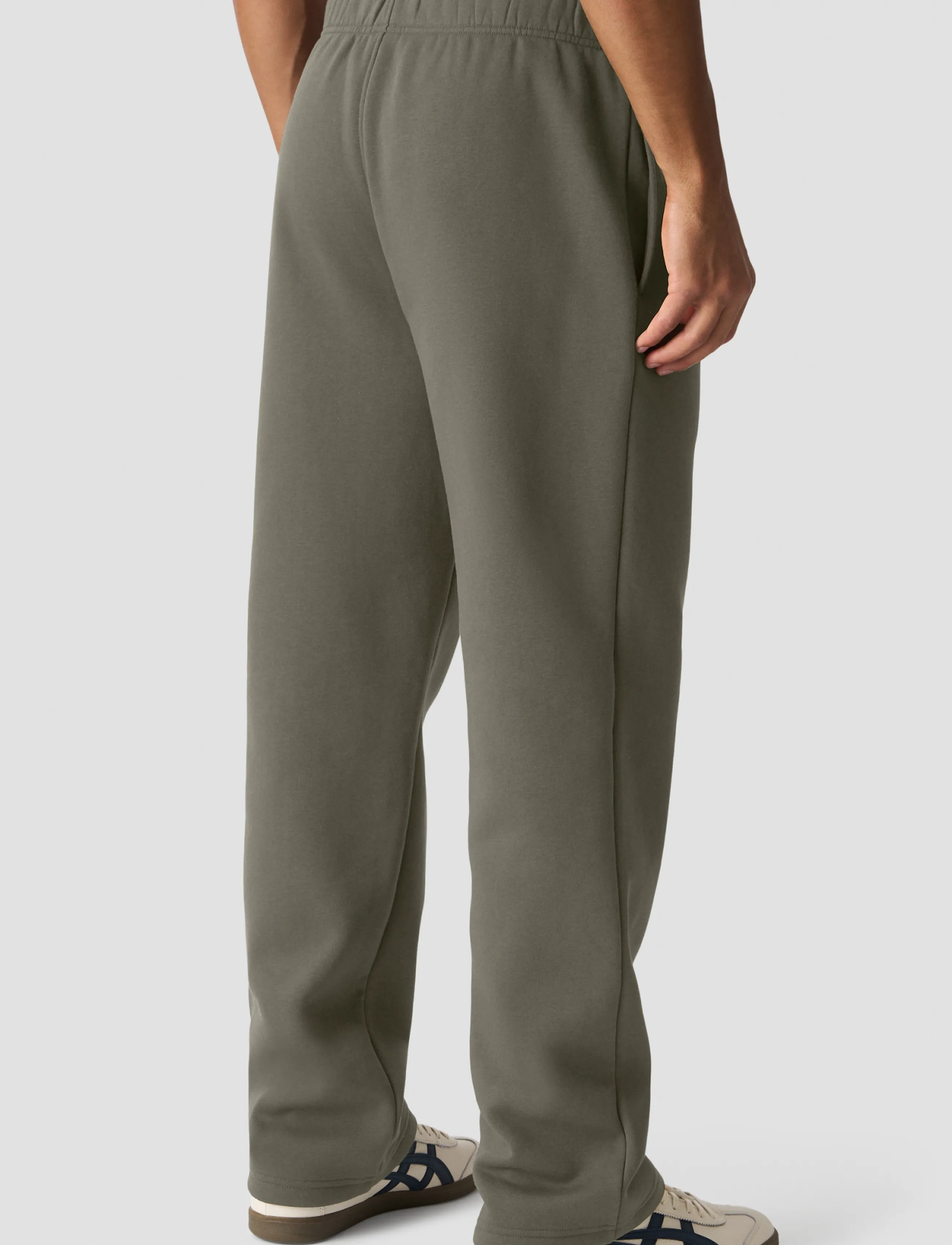 ICANIWILL - Everyday Straight Pants M - warm green - 3