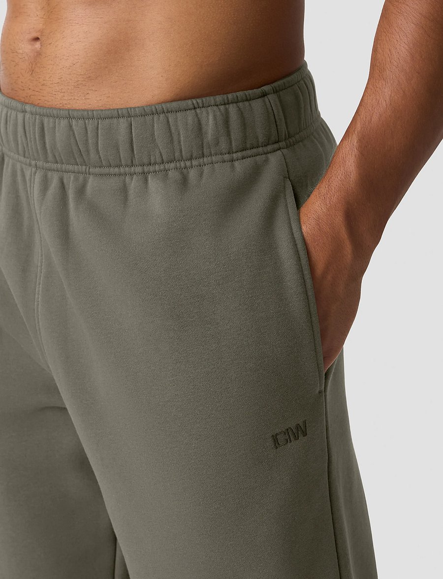 ICANIWILL - Everyday Straight Pants M - püksid - warm green - 4