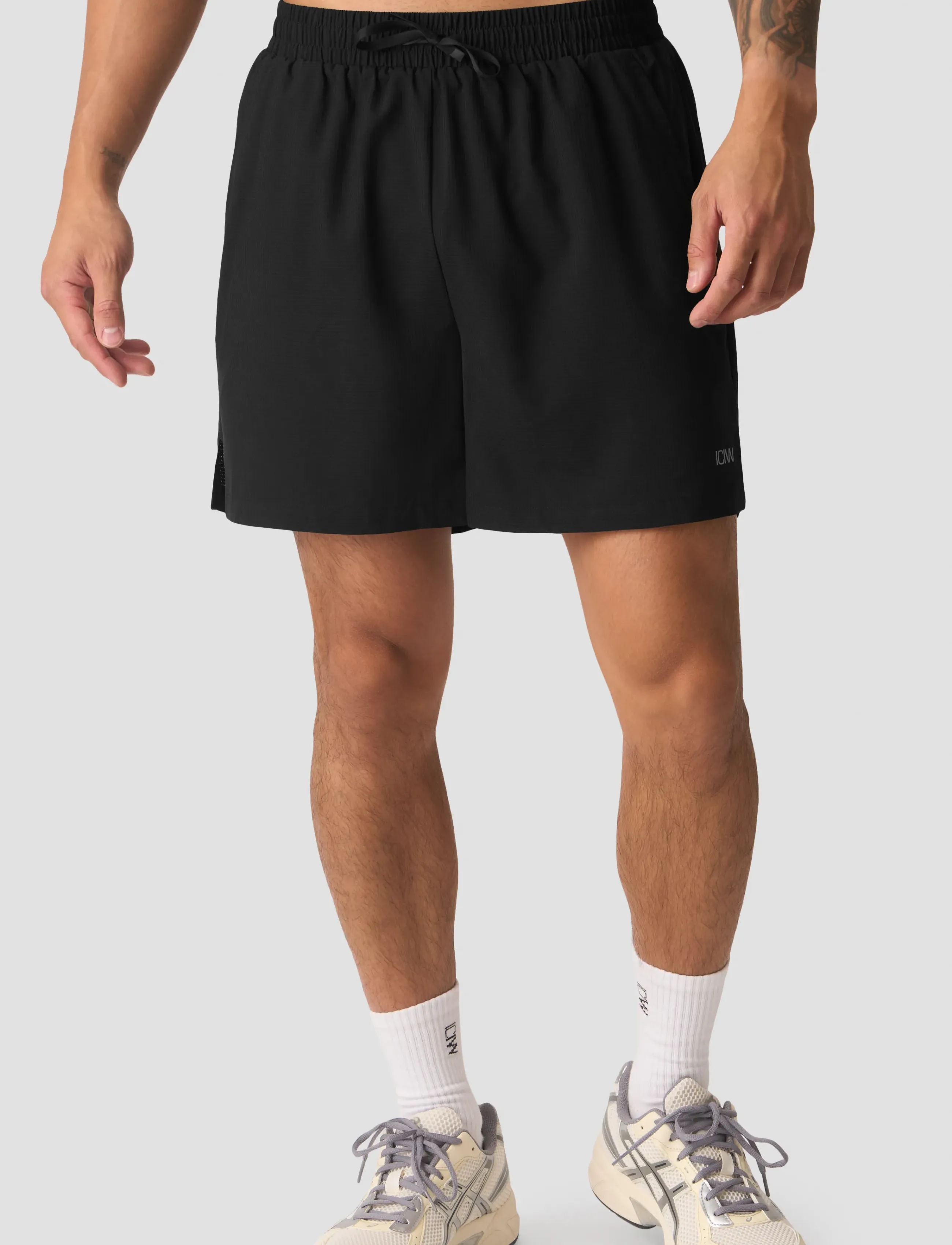 ICANIWILL - Ignite Mesh Shorts M - træningsshorts - black - 0