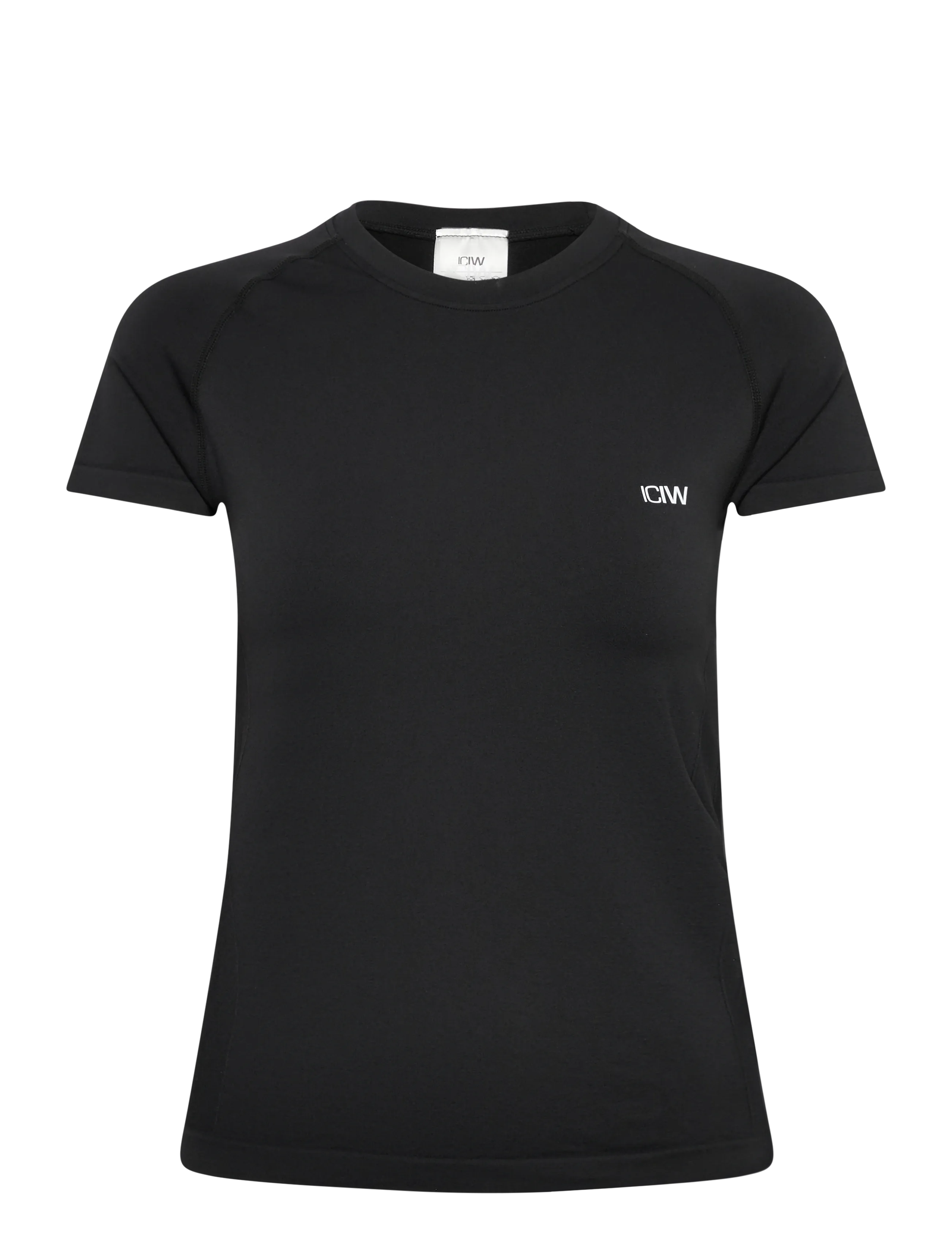 ICANIWILL Define Seamless T-shirt W - ICANIWILL - BLACK / black
