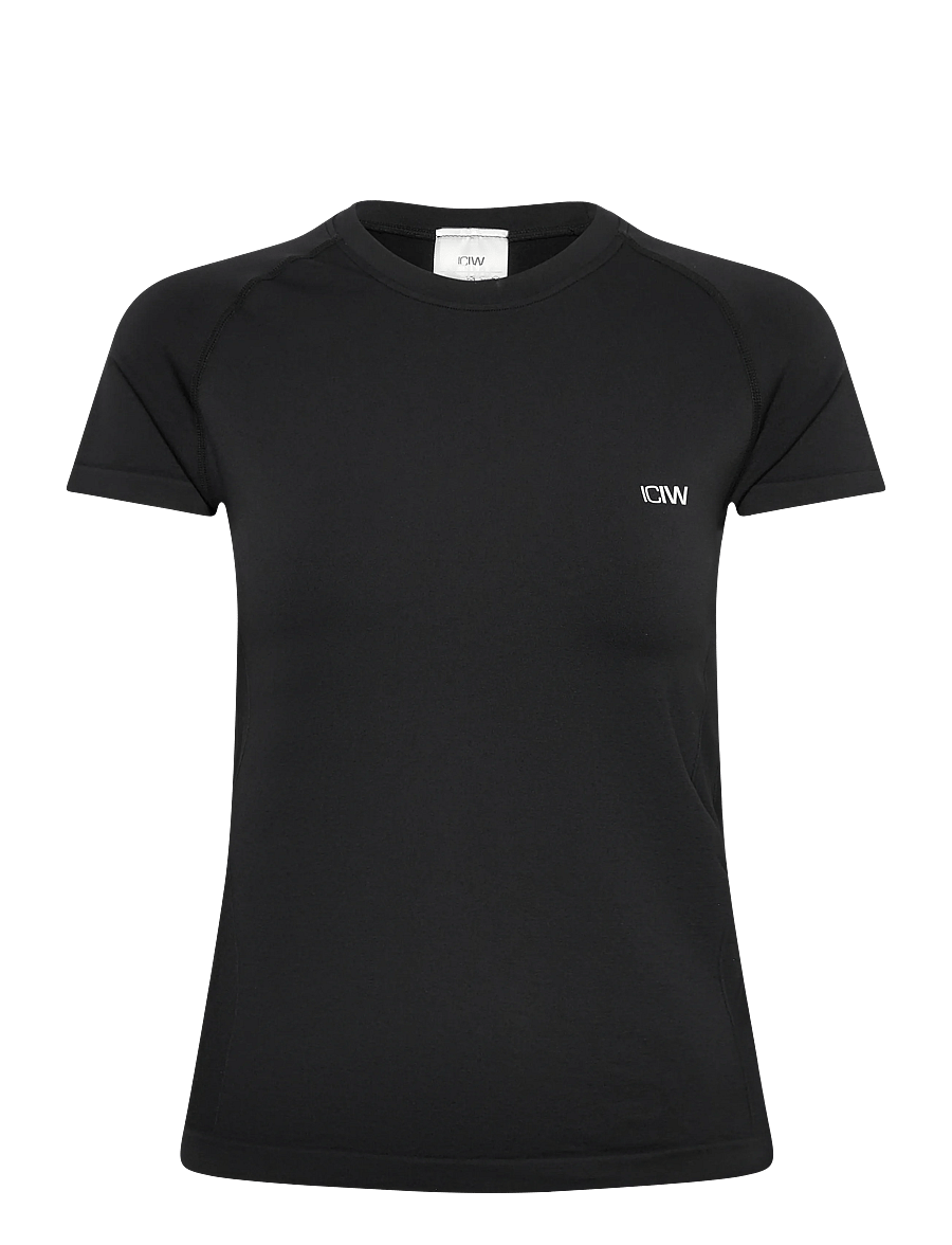 ICANIWILL - Define Seamless T-shirt W - t-shirty - black - 1